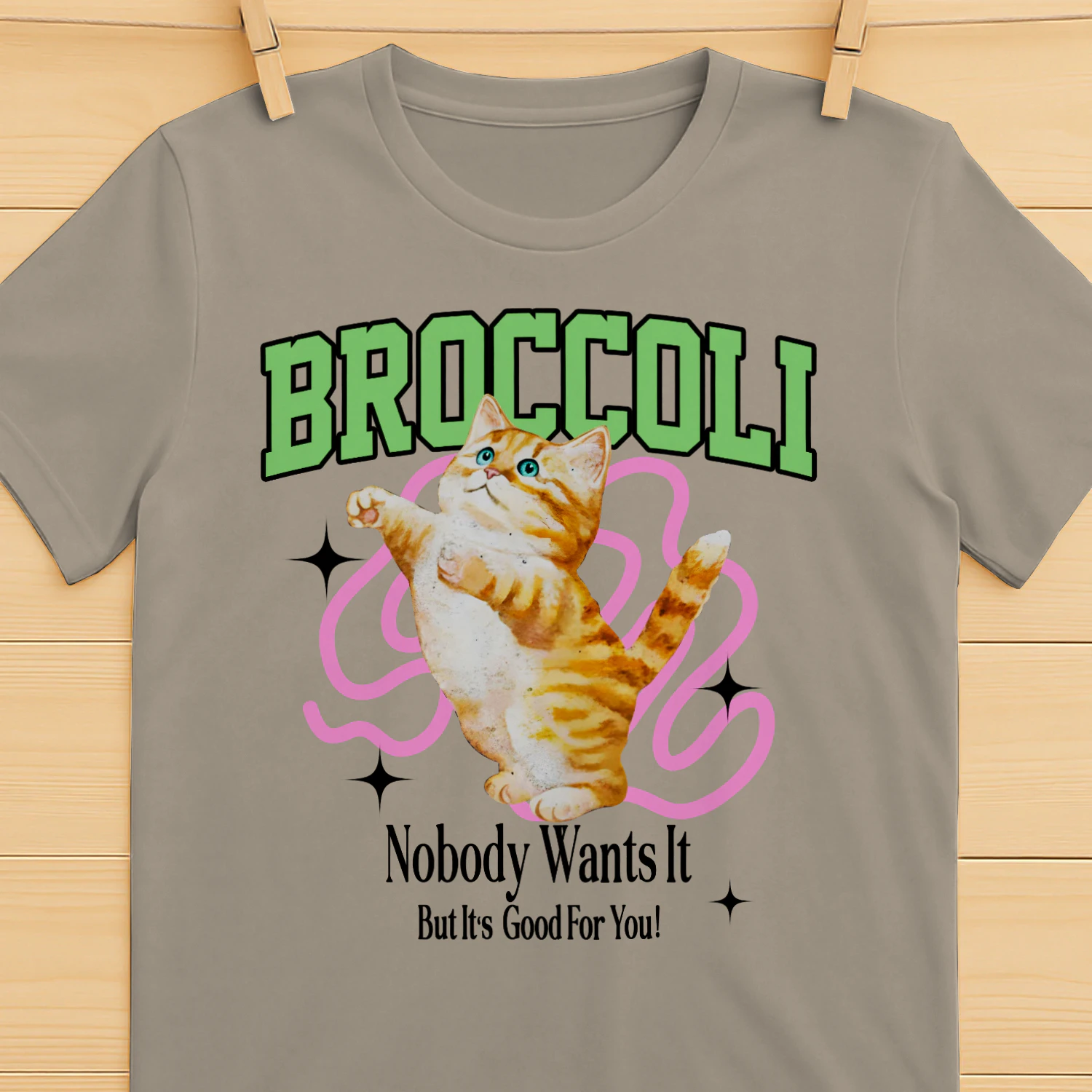 Broccoli The Fierce Heavy Cotton Light Colors T-shirt 1 Side, Fourth Wing Gildan Tee, Fantasy Romance Book Shirt, Book Lover Gifts