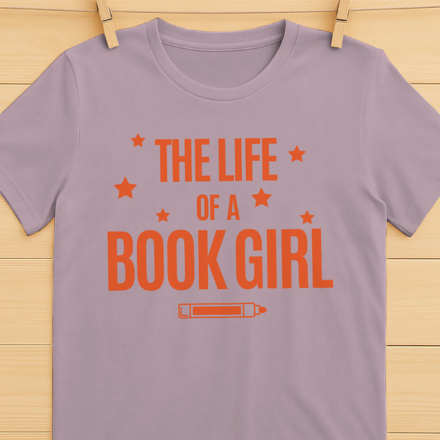 The Life Of A Book Girl V2 Heavy Cotton Light Colors T-shirt 1 Side, World Tour Book Club Gildan Tee, Readers Club Shirt, Book Lover Gifts