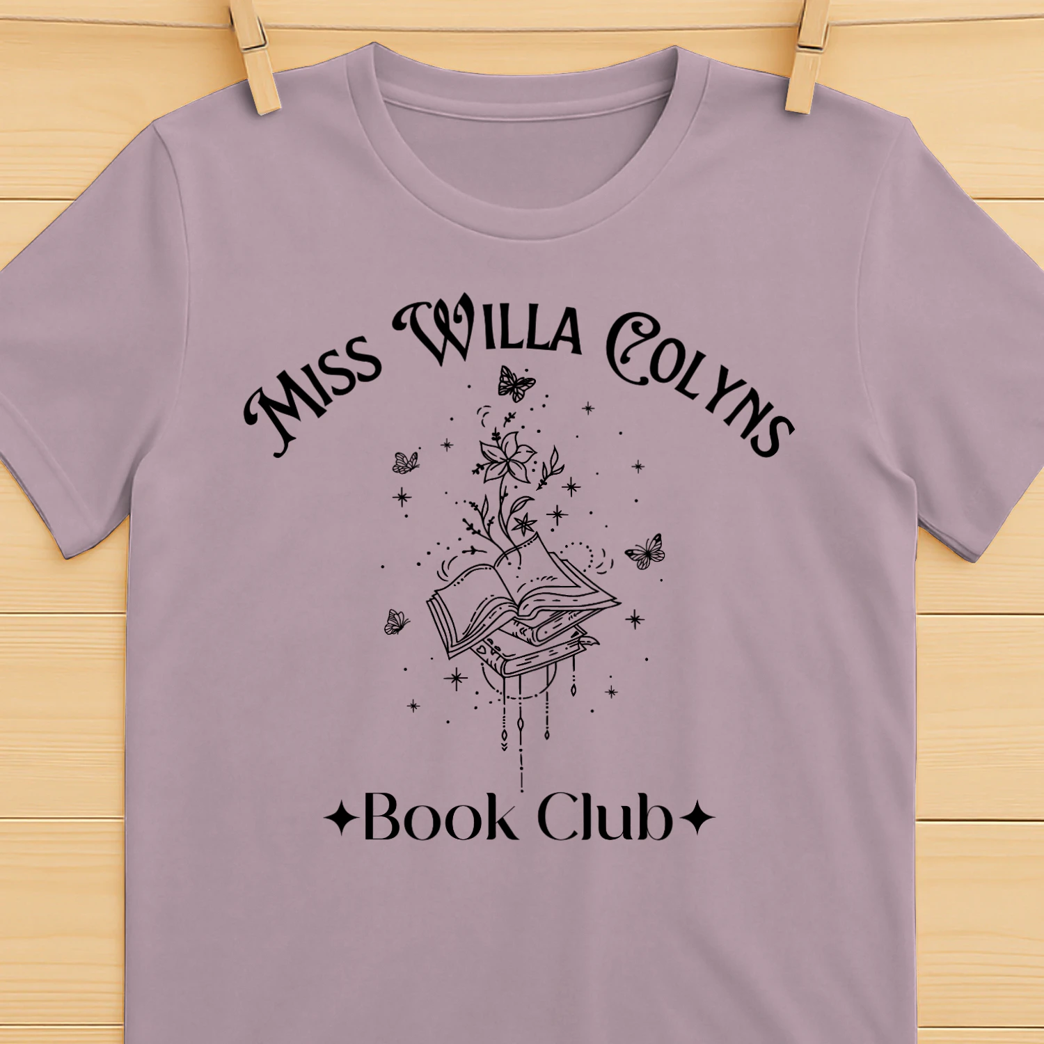 Miss Willa Colyns Heavy Cotton Light Colors T-shirt 1 Side, The Shepherd King Gildan Tee, Dark Fantasy Shirt, Book Lover Gifts