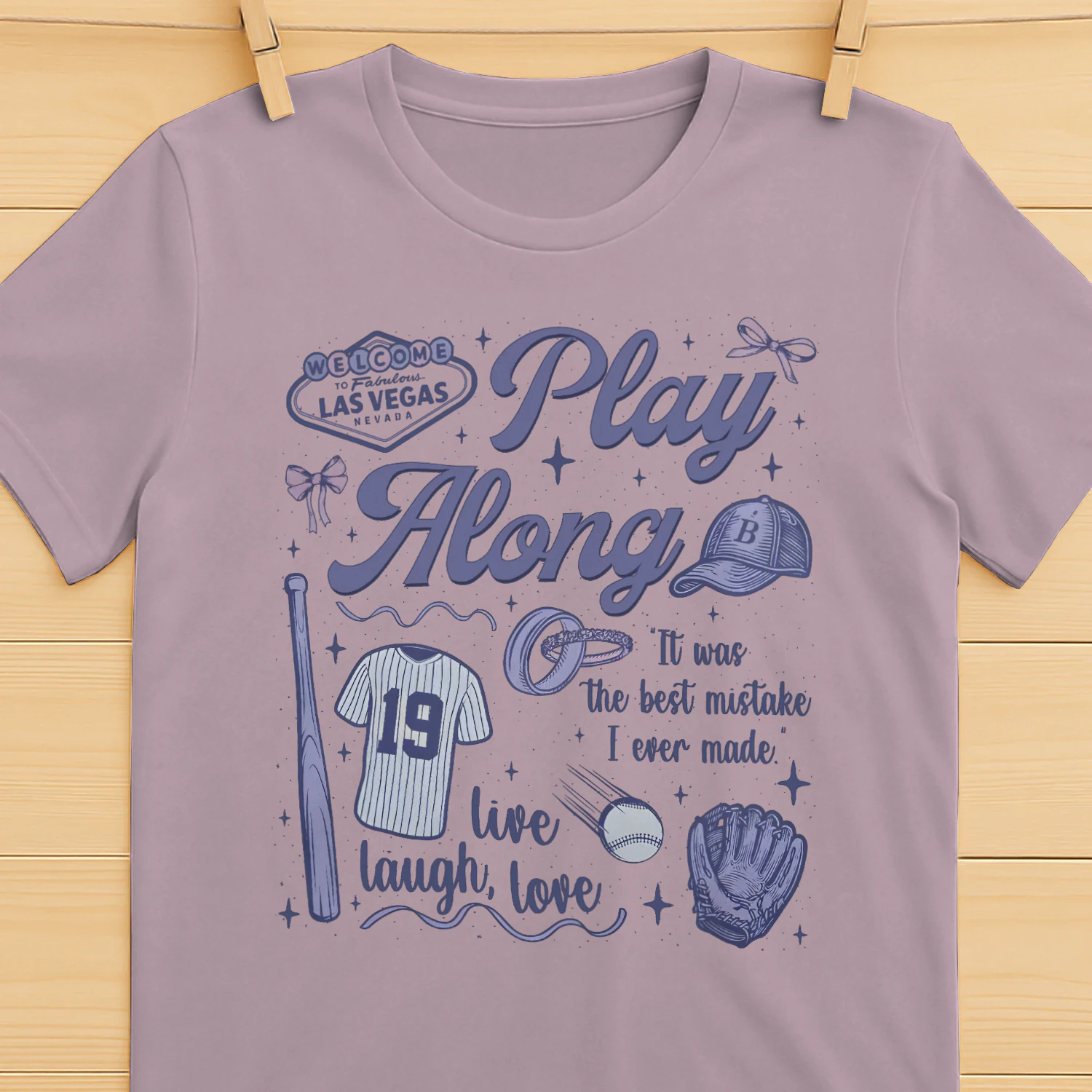 Play Along Heavy Cotton Light Colors T-shirt 1 Side, Windy City Gildan Tee, Romantasy Shirt, Book Lover Gifts