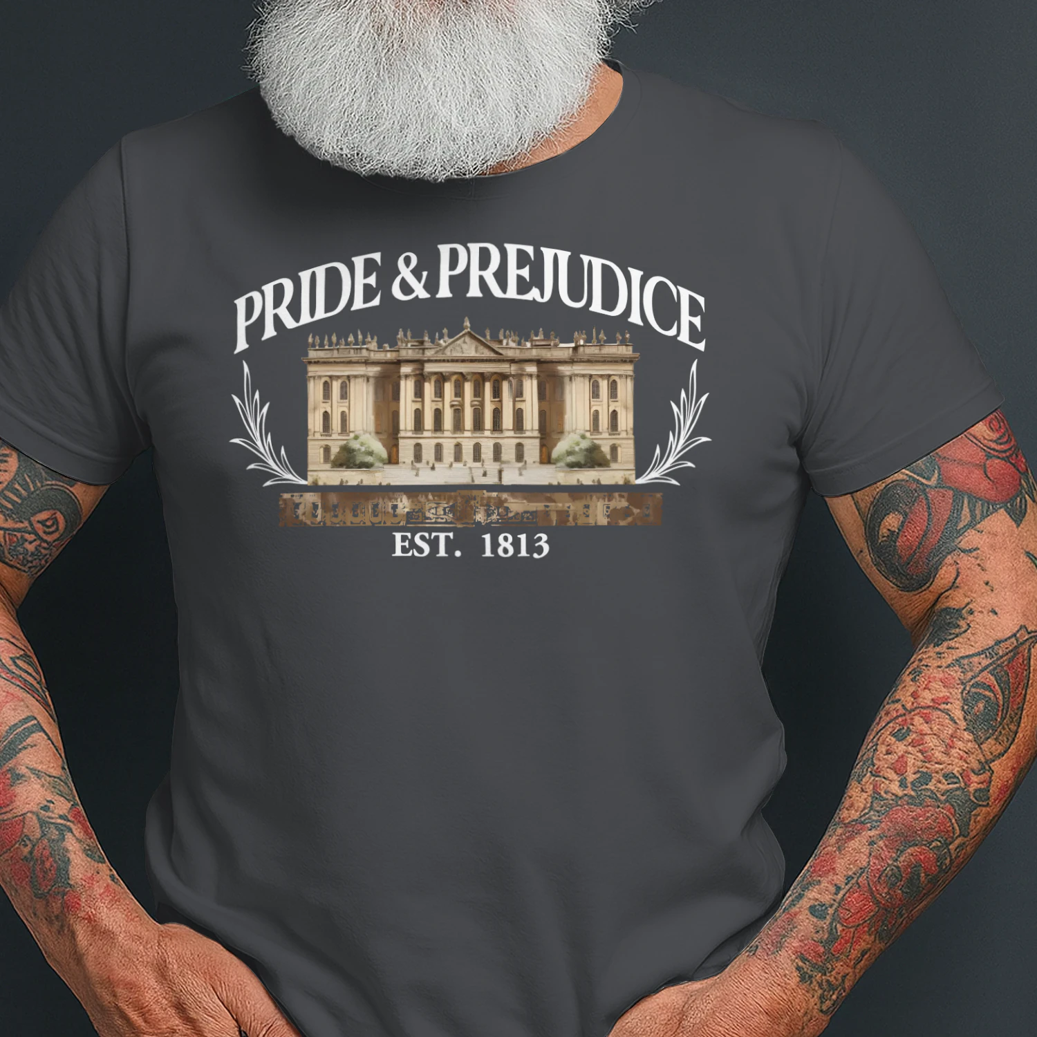 Pride & Prejudice Heavy Cotton T-Shirt 2 Side, Romance Tee, Classic Literature Shirt, Book Lover Gifts