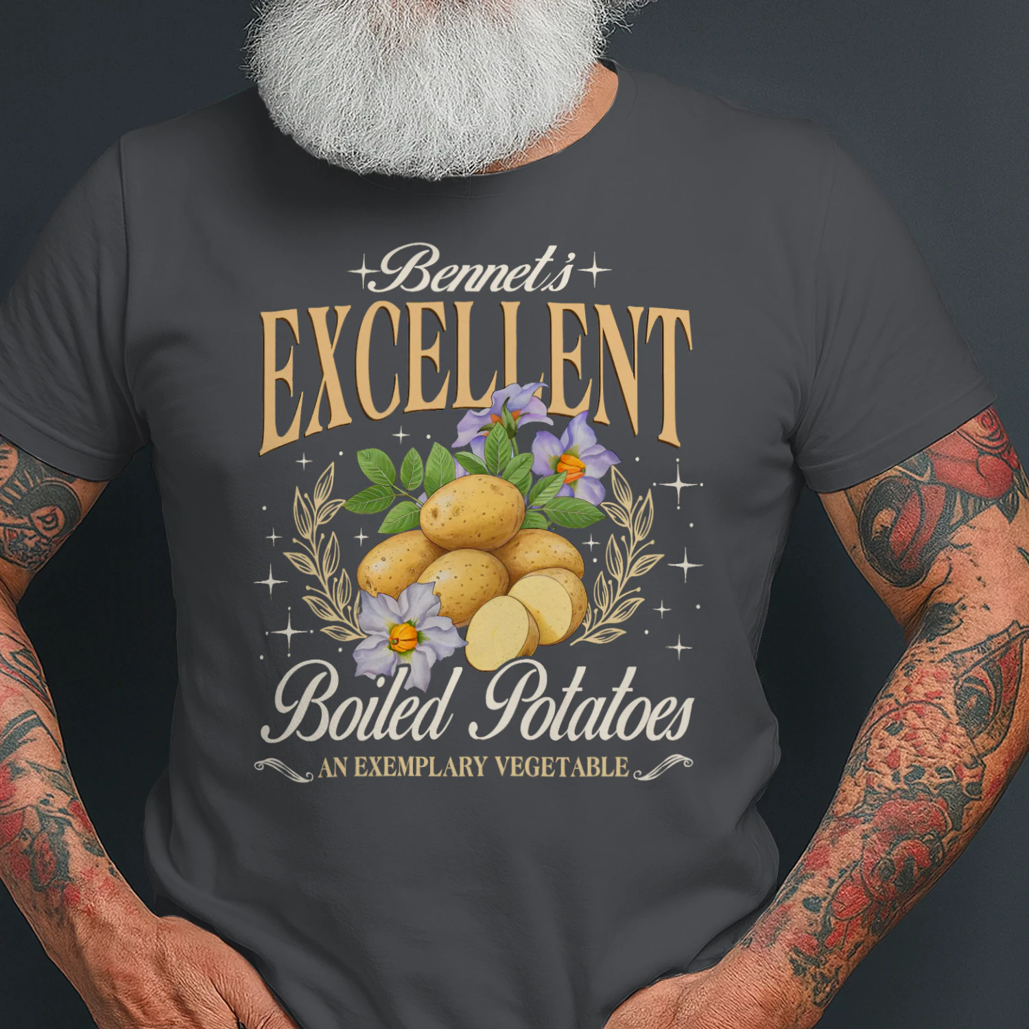 Exemplary Vegetable Heavy Cotton Dark Colors T-shirt 1 Side, Pride and Prejudice Gildan Tee, Classic Literature Shirt, Book Lover Gifts