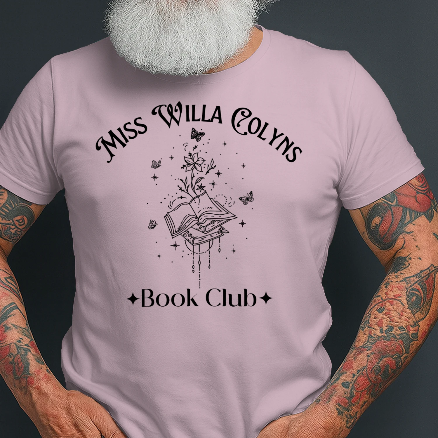 Miss Willa Colyns Heavy Cotton Light Colors T-shirt 1 Side, The Shepherd King Gildan Tee, Dark Fantasy Shirt, Book Lover Gifts