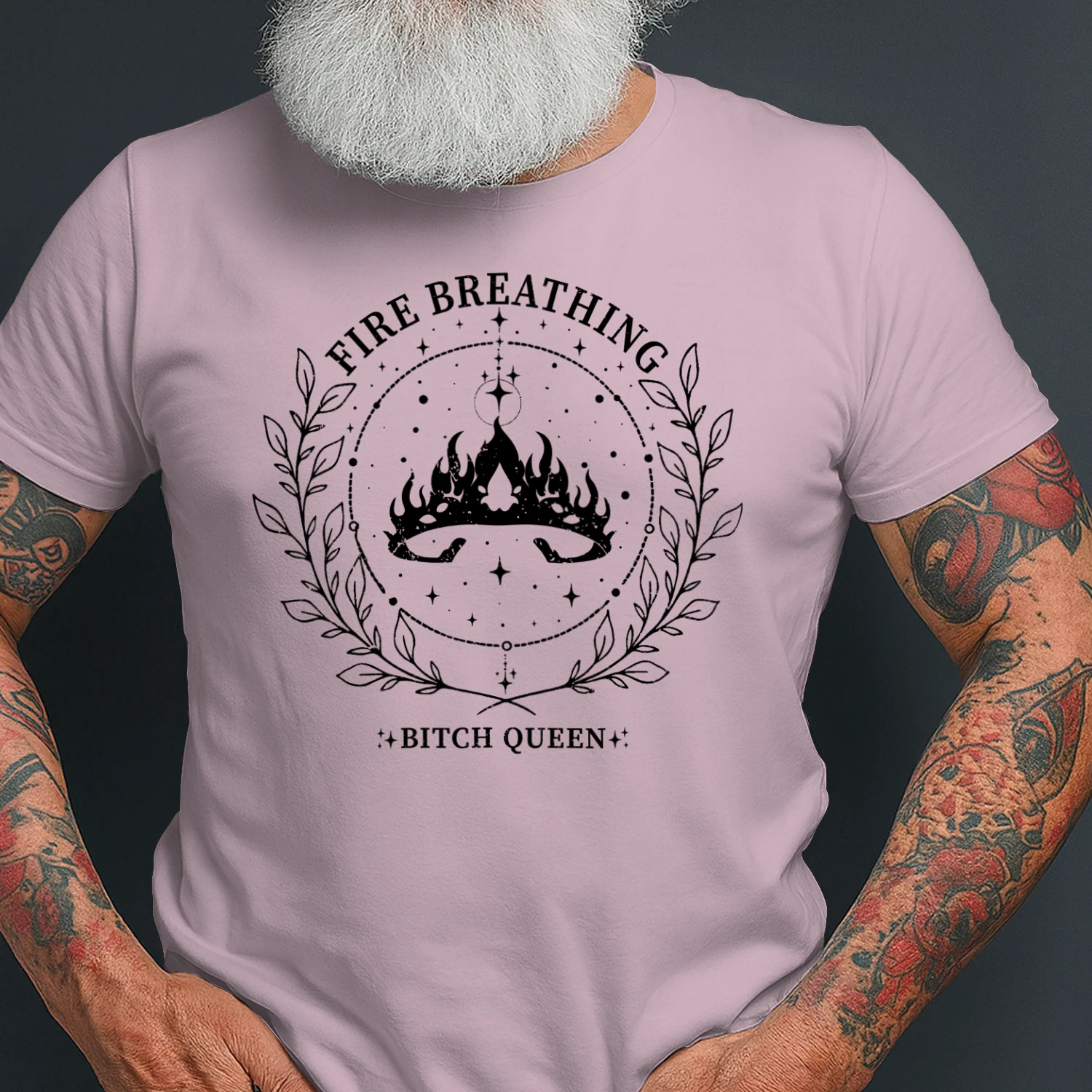 Fire Breathing Heavy Cotton Light Colors T-shirt 2 Side, Throne of Glass Gildan Tee, Epic High Fantasy Book Shirt, Book Lover Gifts