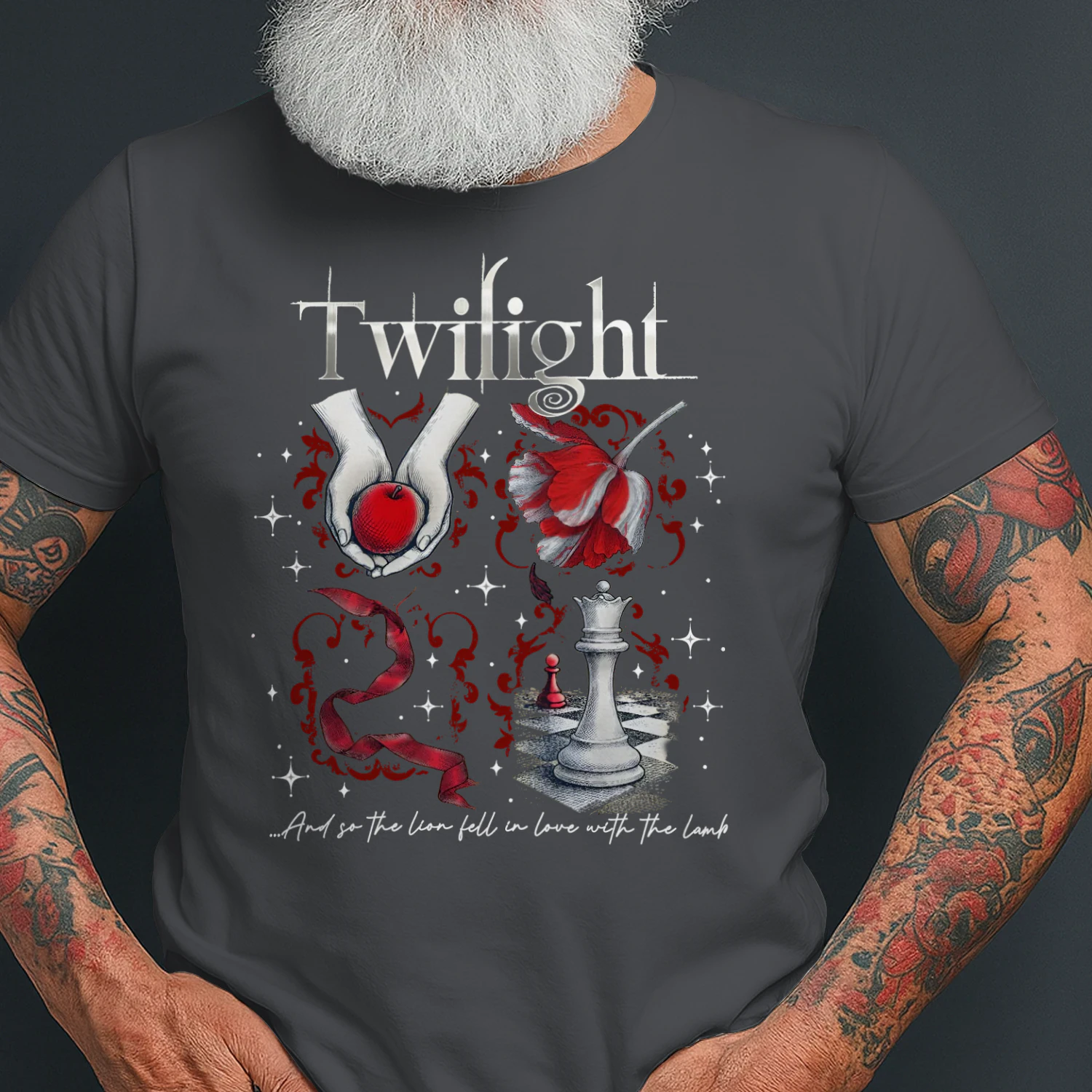 Twilight Series Heavy Cotton Dark Colors T-shirt 2 Side, Young Adult Gildan Tee, Fantasy Romance Book Shirt, Book Lover Gifts