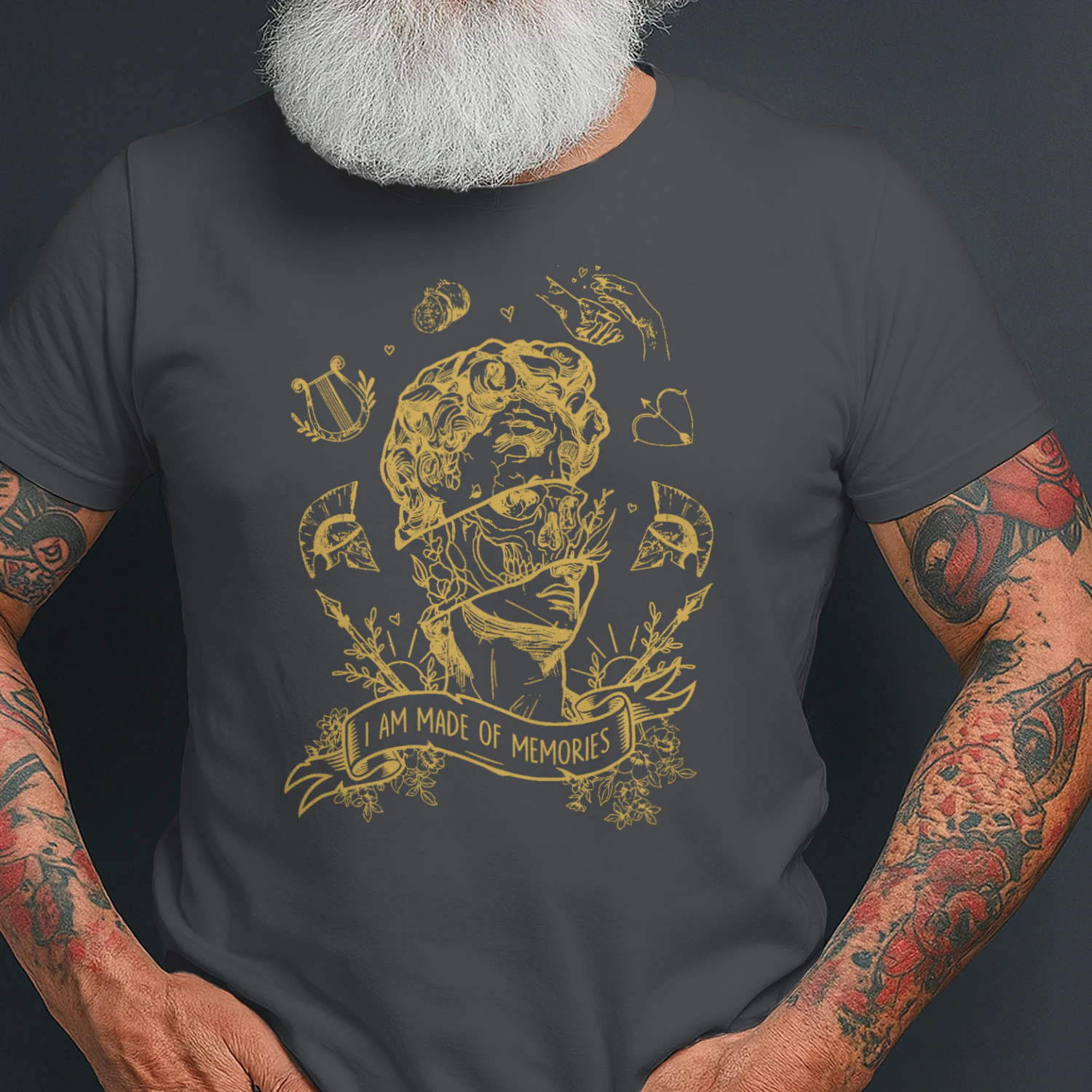 The Song of Achilles Heavy Cotton Dark Colors T-shirt 2 Side, Classic Retellings Gildan Tee, Mythological Retellings Book Shirt, Book Lover Gifts