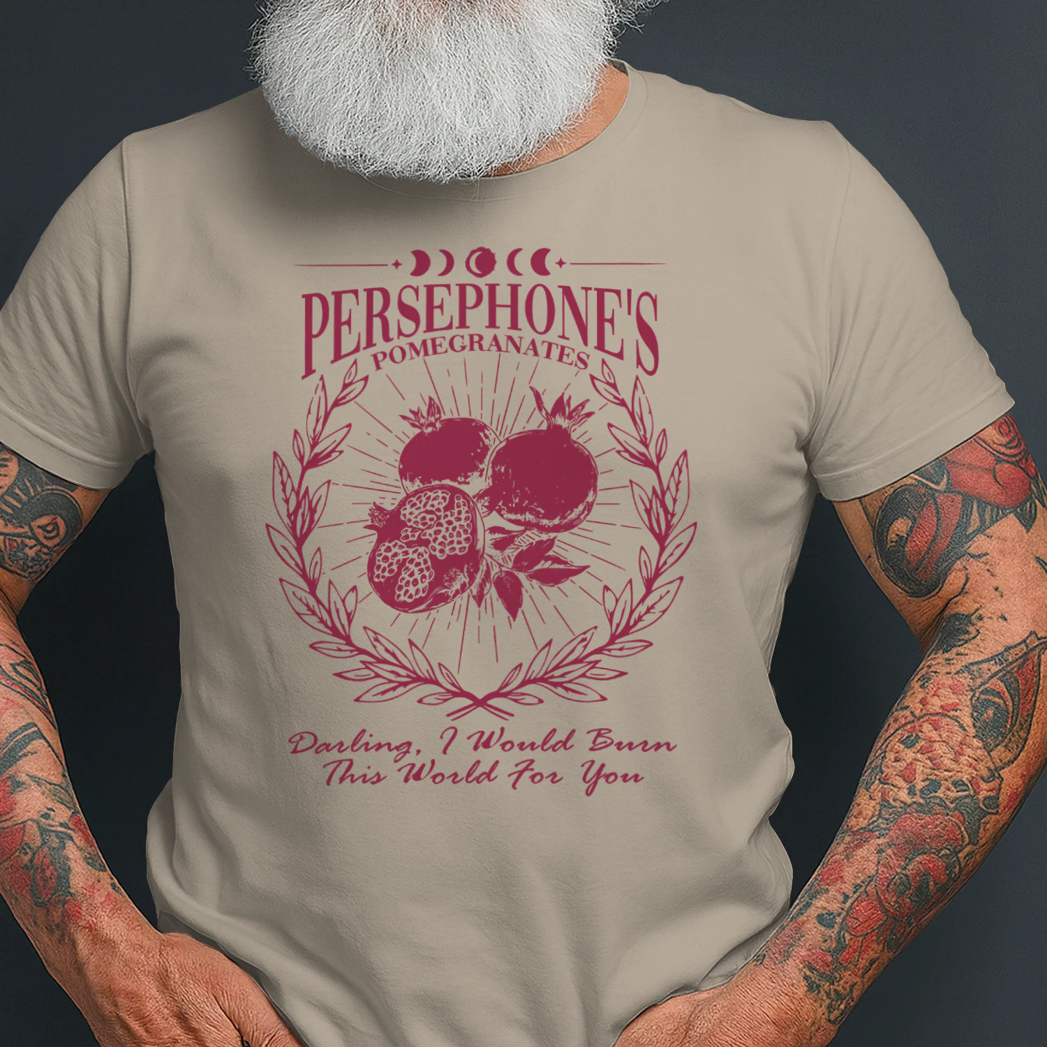 A Touch of Ruin T-shirt 2 Side, Hades & Persephone Tee, Love Book Shirt, Book Gifts