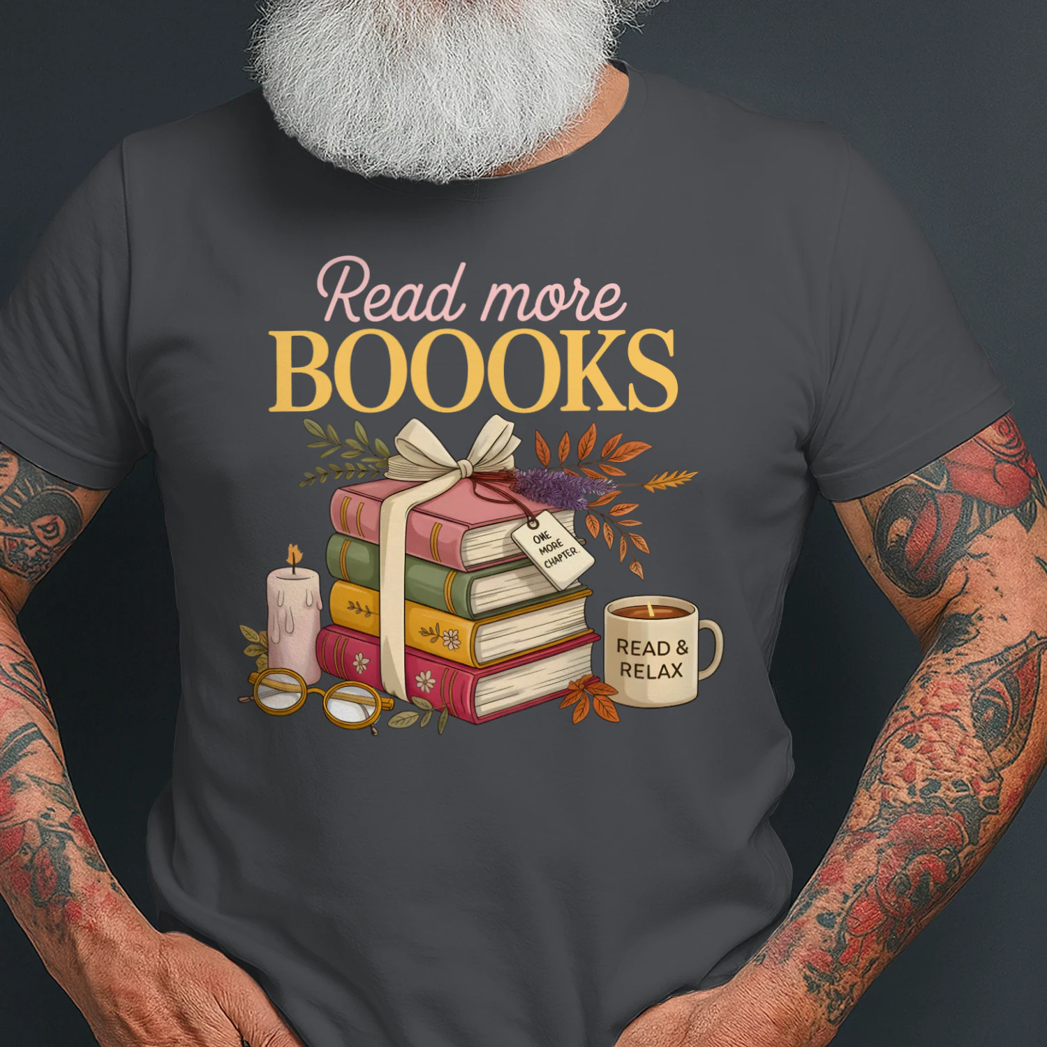 Read More Books Heavy Cotton Dark Colors T-shirt 1 Side, Book Club Gildan Tee, Readers Club Shirt, Book Lover Gifts