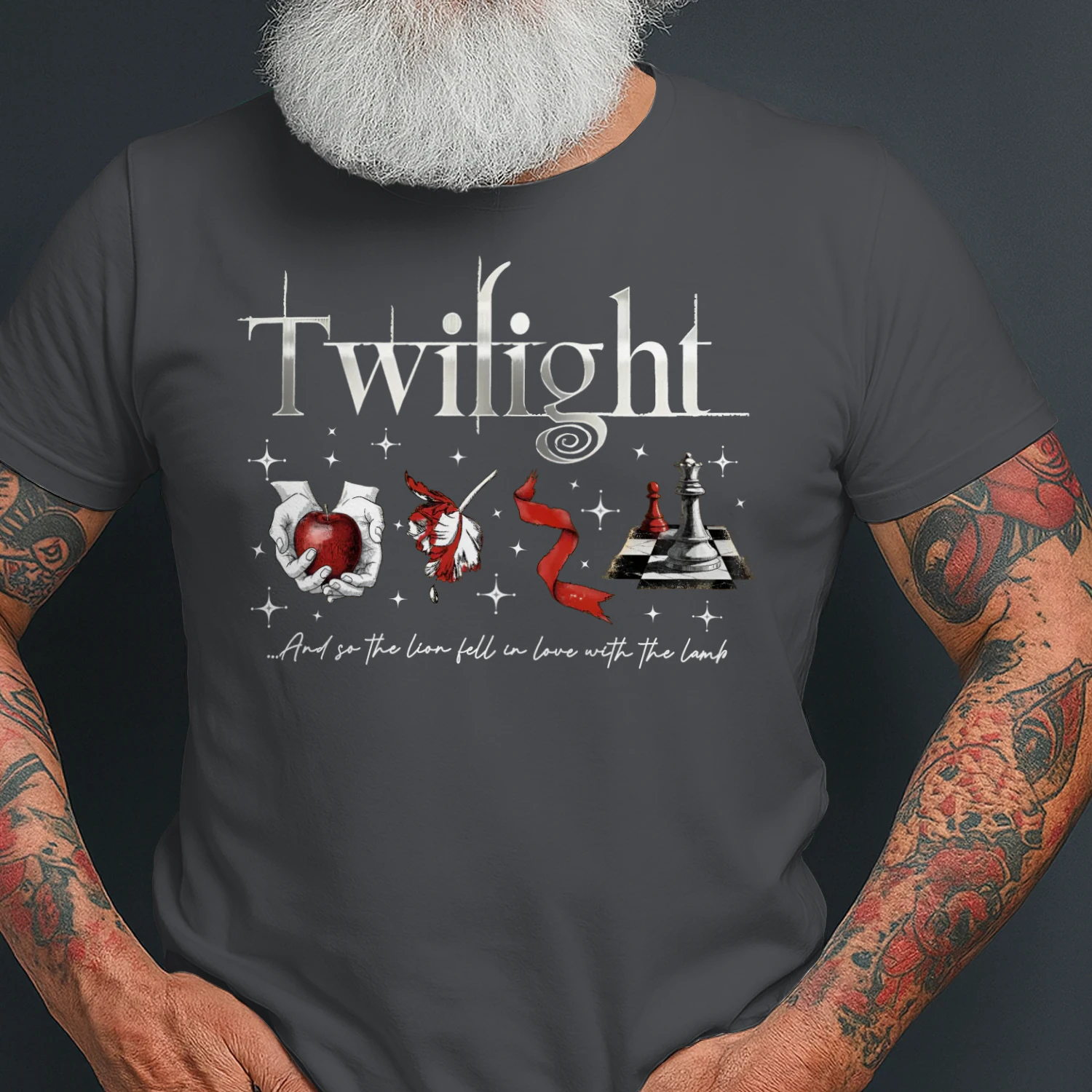Twilight Series Heavy Cotton Dark Colors T-shirt 2 Side, Young Adult Gildan Tee, Fantasy Romance Book Shirt, Book Lover Gifts