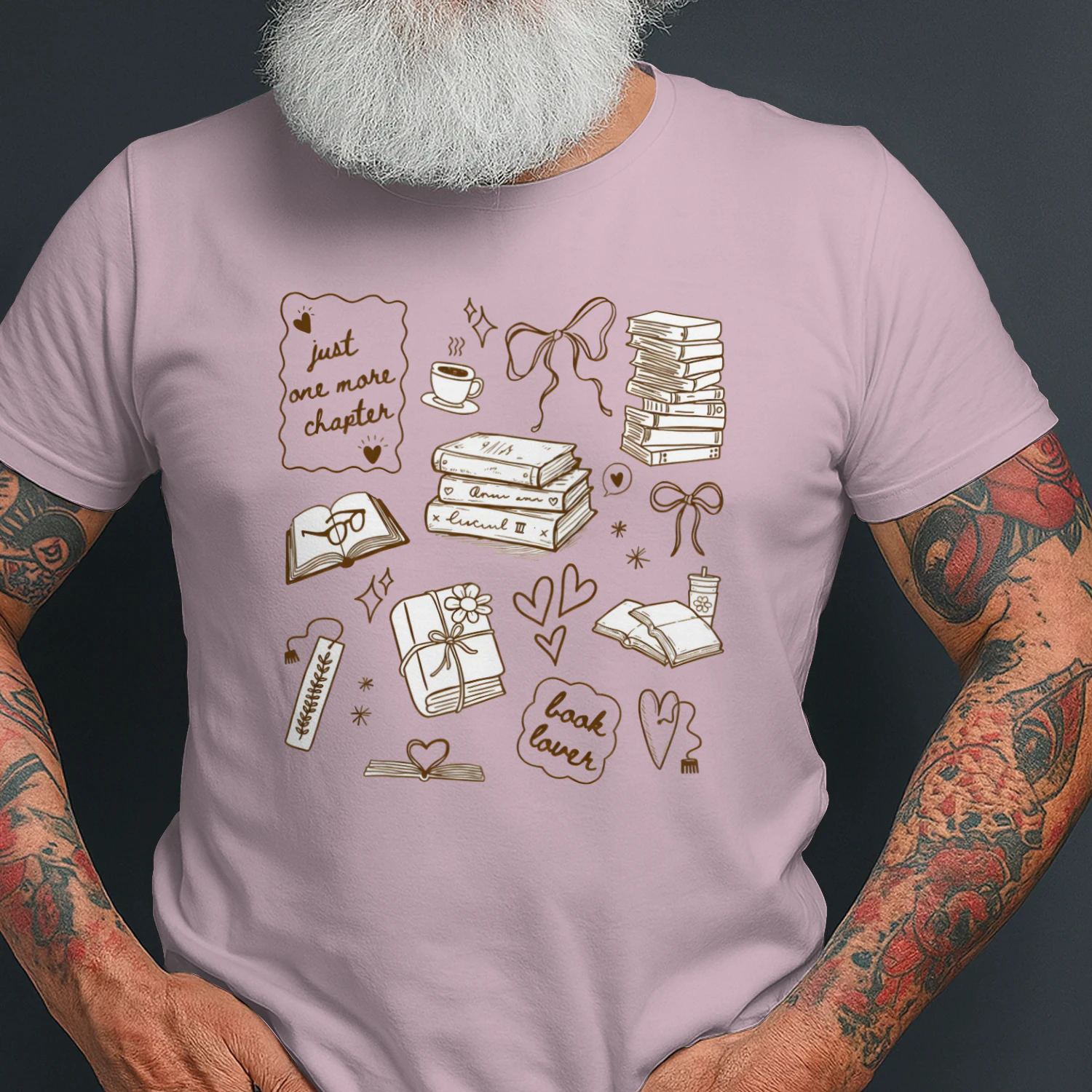 Just One More Chapter Heavy Cotton Light Colors T-shirt 1 Side, Book Club Gildan Tee, Readers Club Shirt, Book Lover Gifts