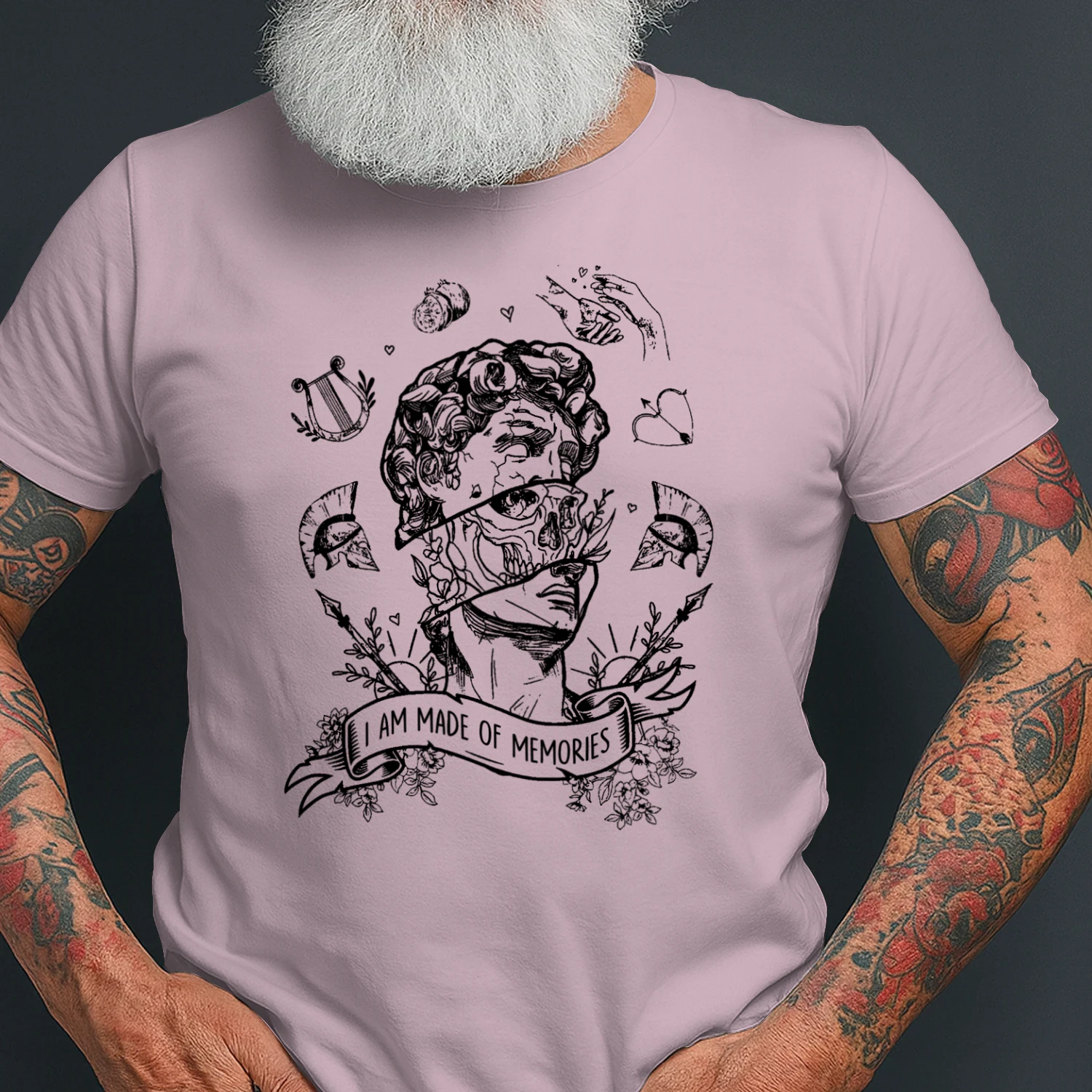 The Song of Achilles Heavy Cotton Light Colors T-shirt 2 Side, Classic Retellings Gildan Tee, Mythological Retellings Book Shirt, Book Lover Gifts