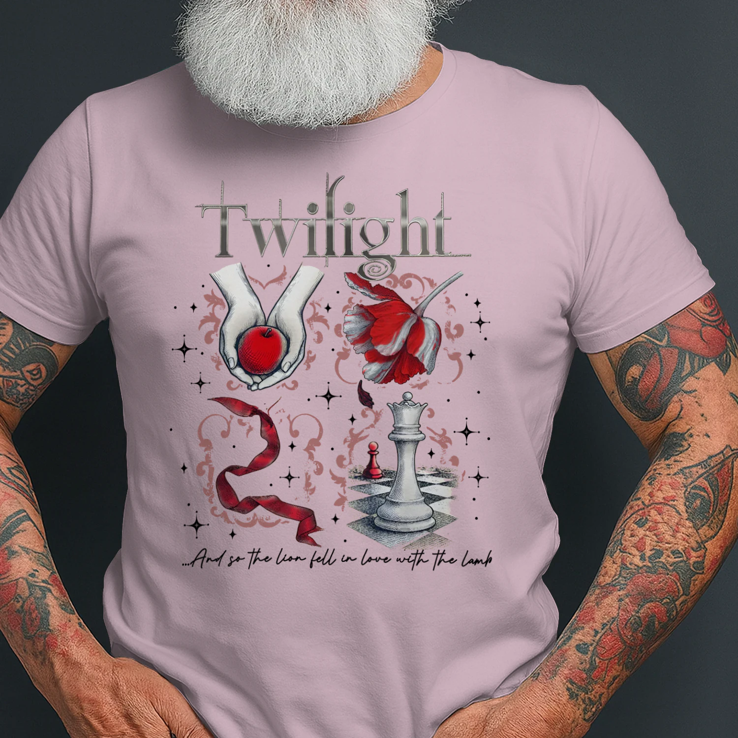Twilight Series Heavy Cotton Light Colors T-shirt 2 Side, Young Adult Gildan Tee, Fantasy Romance Book Shirt, Book Lover Gifts