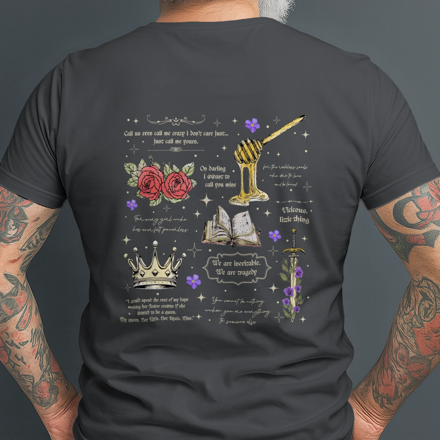 My Weekend Is Fully Booked Heavy Cotton Dark Colors T-shirt 2 Side, Fearless The Powerless Trilogy Gildan Tee, Young Adult Book Shirt, Book Lover Gifts