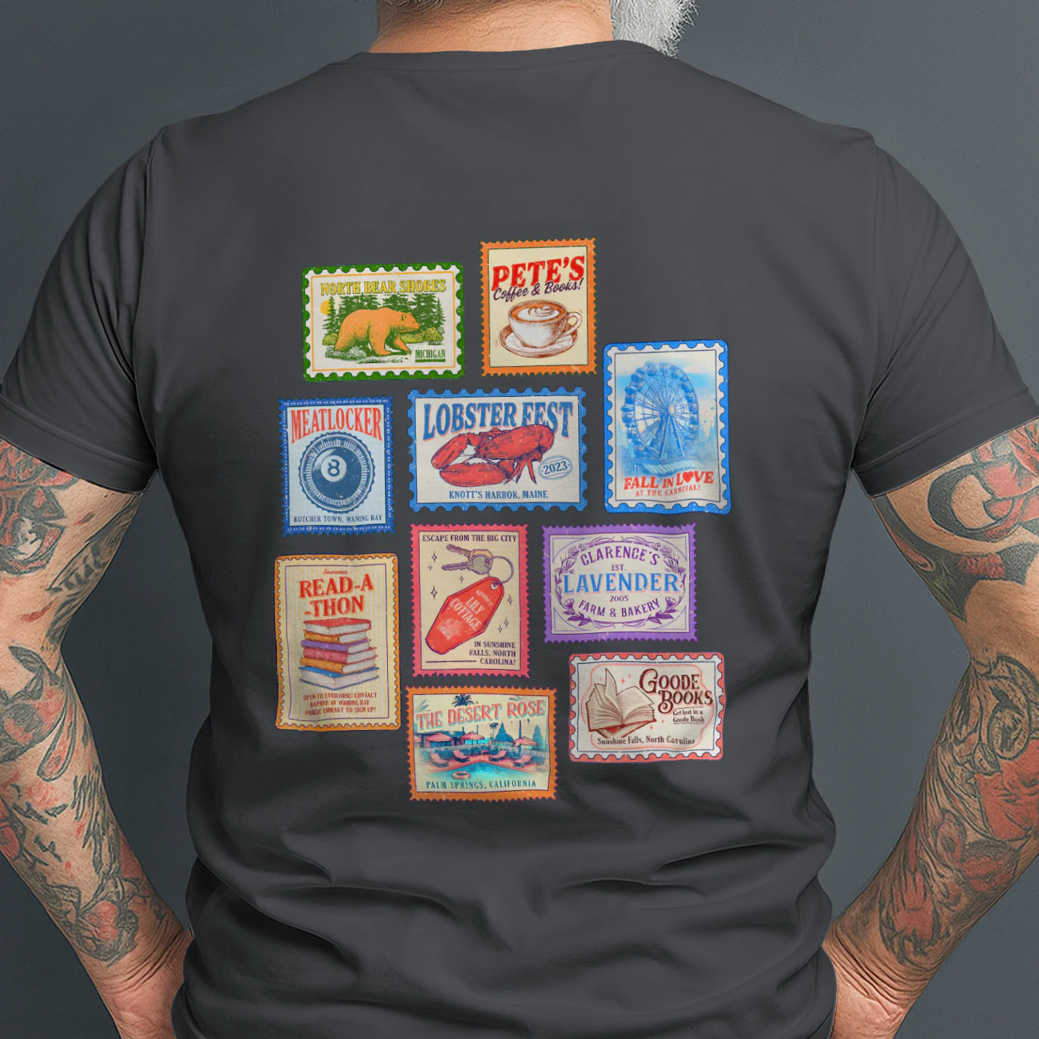 Literature Book Heavy Cotton Shirt 2 Side, Novels Book Tee, Series Book Shirt, Book Lover Gifts