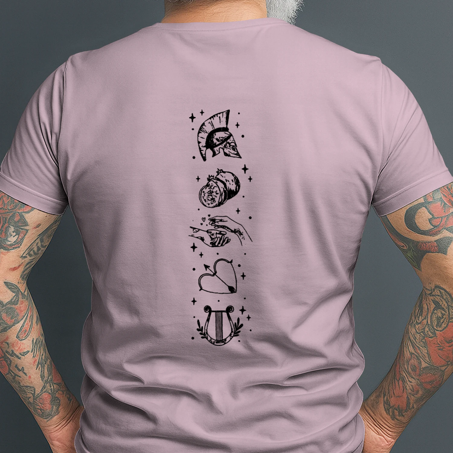 The Song of Achilles Heavy Cotton Light Colors T-shirt 2 Side, Classic Retellings Gildan Tee, Mythological Retellings Book Shirt, Book Lover Gifts