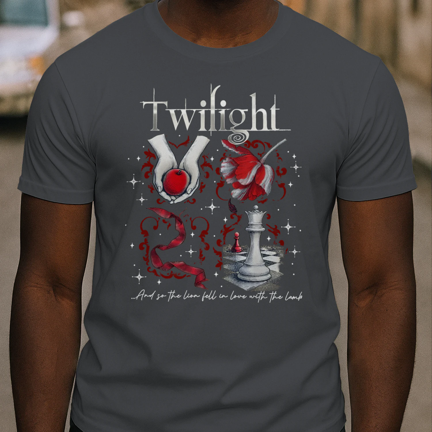 Twilight Series Heavy Cotton Dark Colors T-shirt 2 Side, Young Adult Gildan Tee, Fantasy Romance Book Shirt, Book Lover Gifts