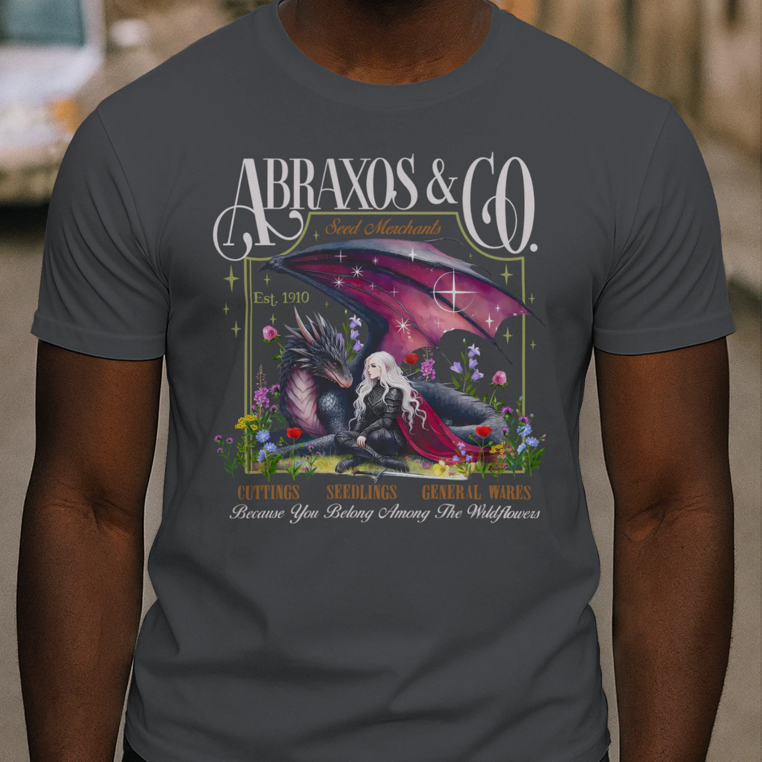 Abraxos Manon Blackbeak Heavy Cotton Dark Colors T-shirt 1 Side, Throne of Glass Gildan Tee, High Fantasy Book Shirt, Book Lover Gifts