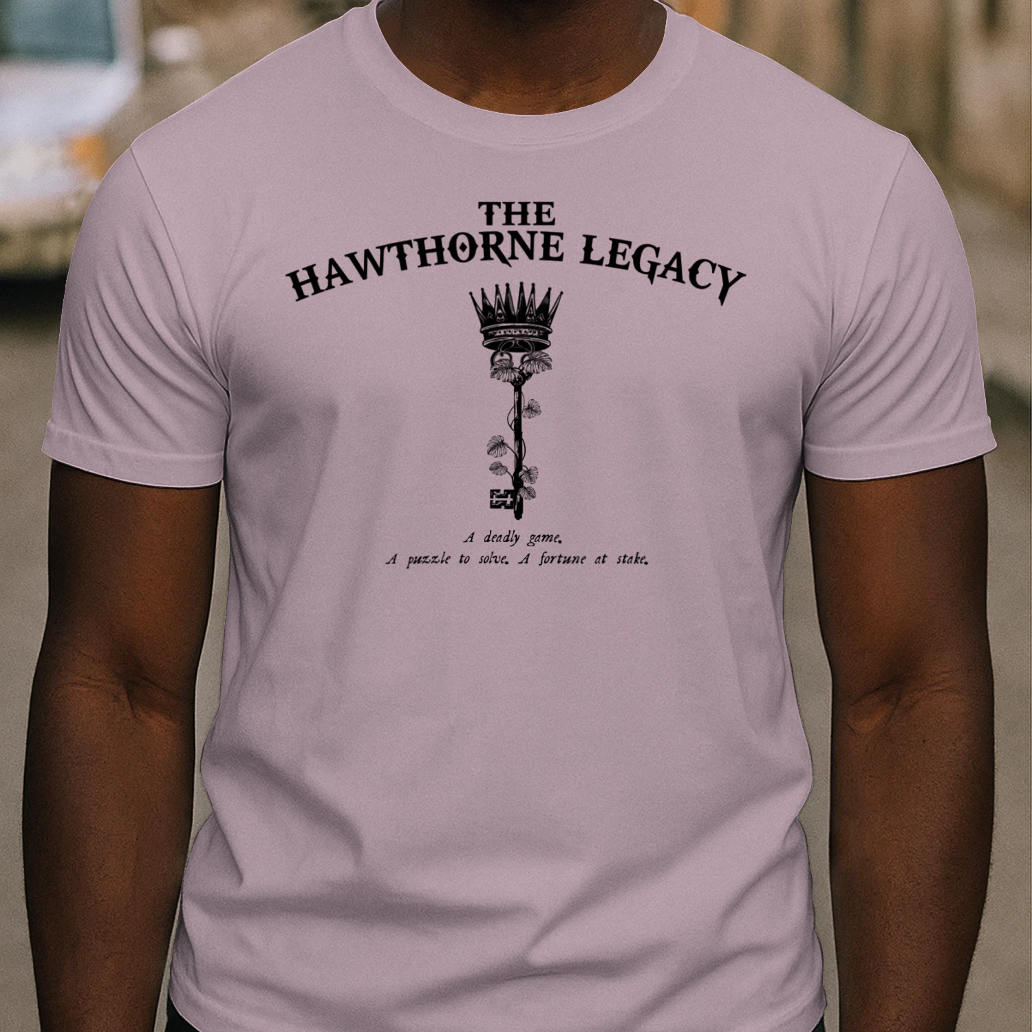 The Hawthorne Legacy Heavy Cotton Light Colors T-shirt 1 Side, The Inheritance Games Gildan Tee, YA Romance Club Shirt, Book Lover Gifts
