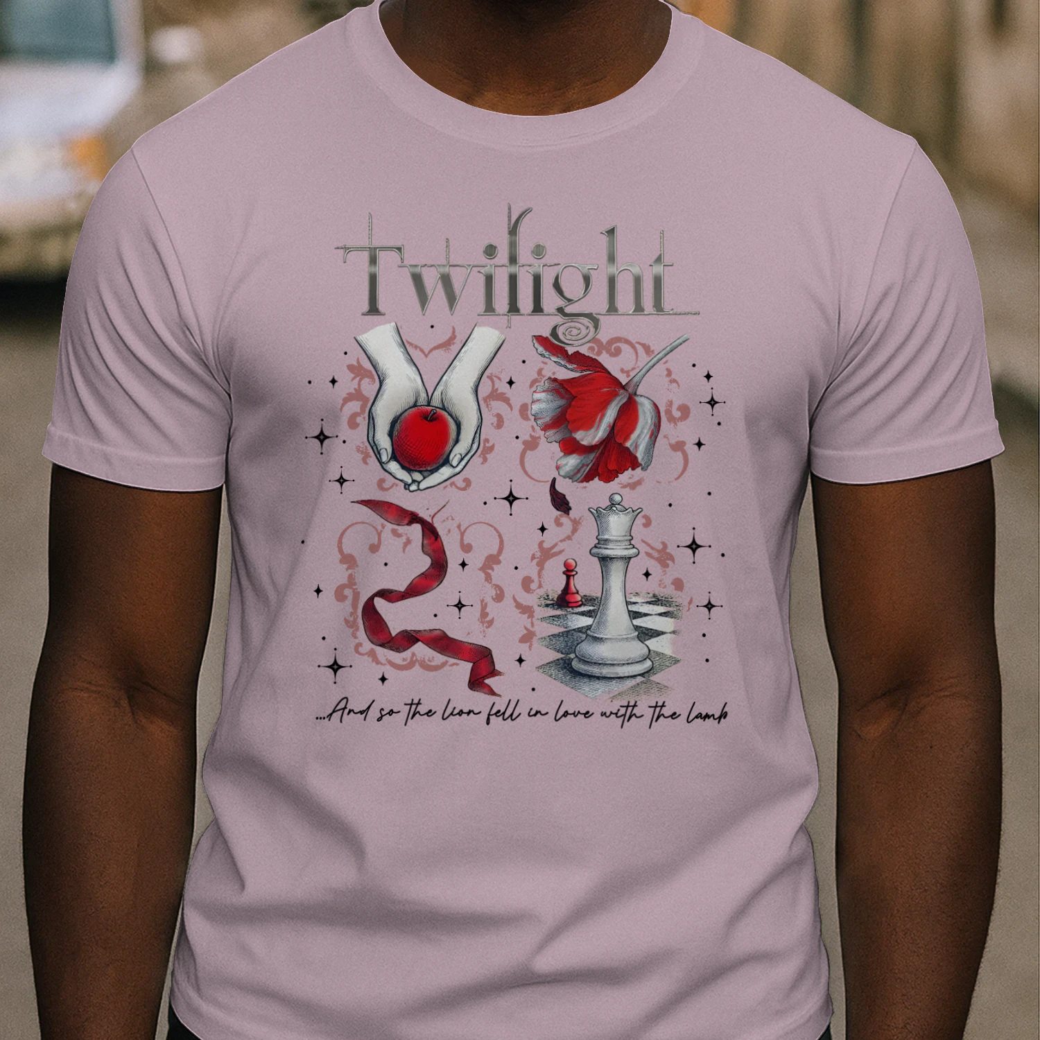 Twilight Series Heavy Cotton Light Colors T-shirt 2 Side, Young Adult Gildan Tee, Fantasy Romance Book Shirt, Book Lover Gifts