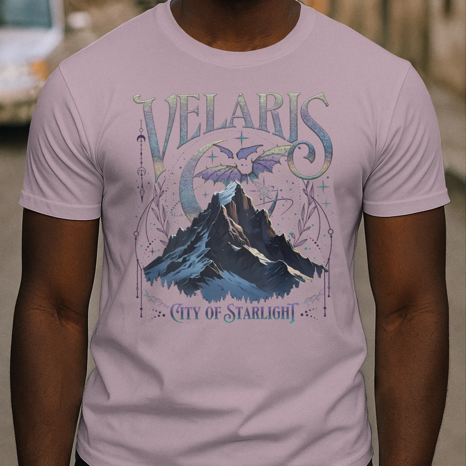 Velaris Acotar Heavy Cotton Light Colors T-shirt 2 Side, City Of Starlight Gildan Tee, Romantasy Readers Shirt, Book Lover Gifts