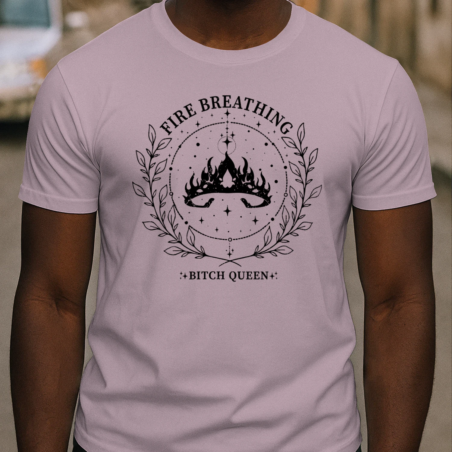 Fire Breathing Heavy Cotton Light Colors T-shirt 2 Side, Throne of Glass Gildan Tee, Epic High Fantasy Book Shirt, Book Lover Gifts