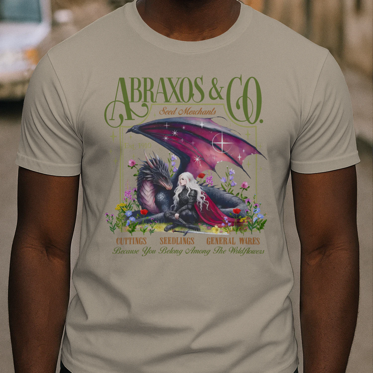 Abraxos Manon Blackbeak Heavy Cotton Light Colors T-shirt 1 Side, Throne of Glass Gildan Tee, High Fantasy Book Shirt, Book Gifts
