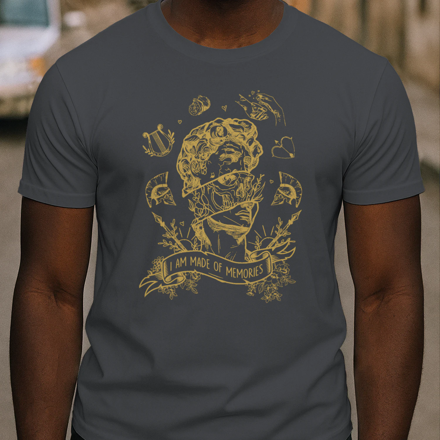 The Song of Achilles Heavy Cotton Dark Colors T-shirt 2 Side, Classic Retellings Gildan Tee, Mythological Retellings Book Shirt, Book Lover Gifts