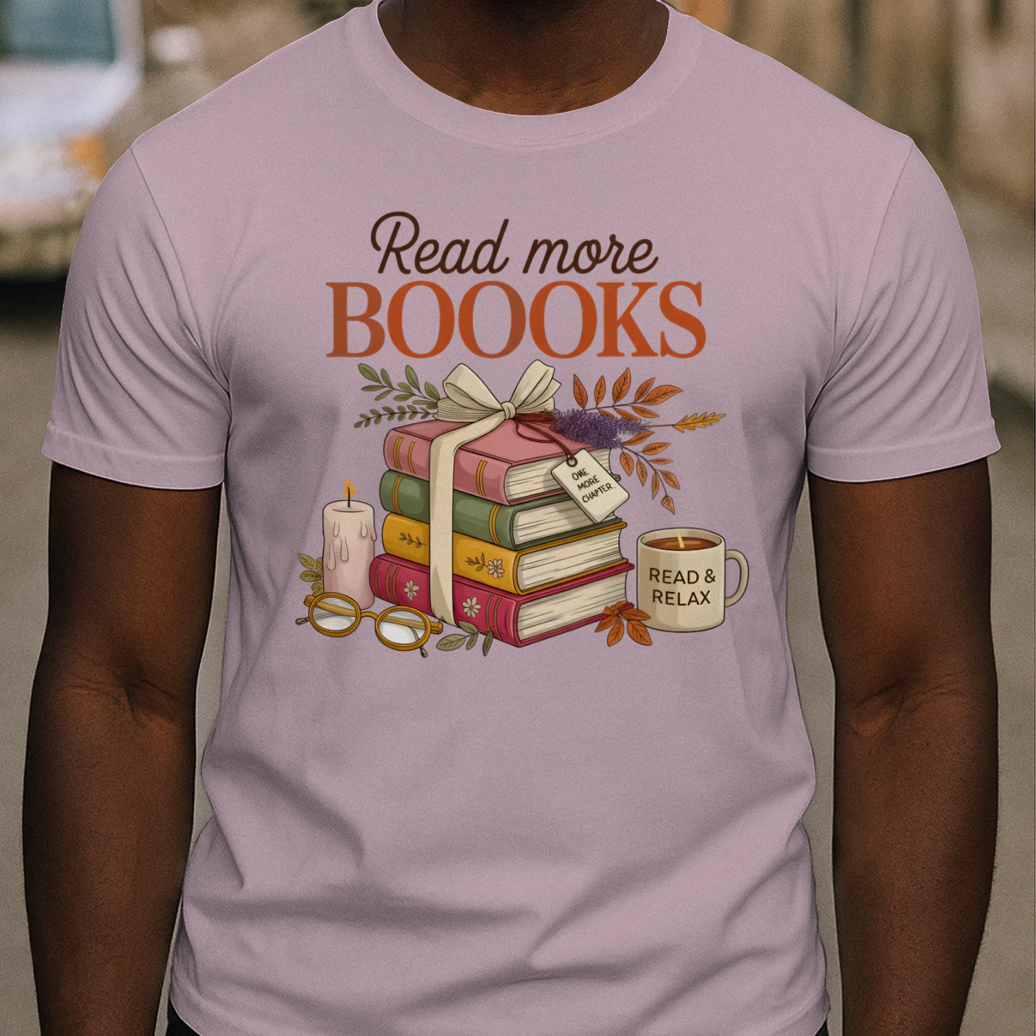Read More Books Heavy Cotton Light Colors T-shirt 1 Side, Book Club Gildan Tee, Readers Club Shirt, Book Lover Gifts