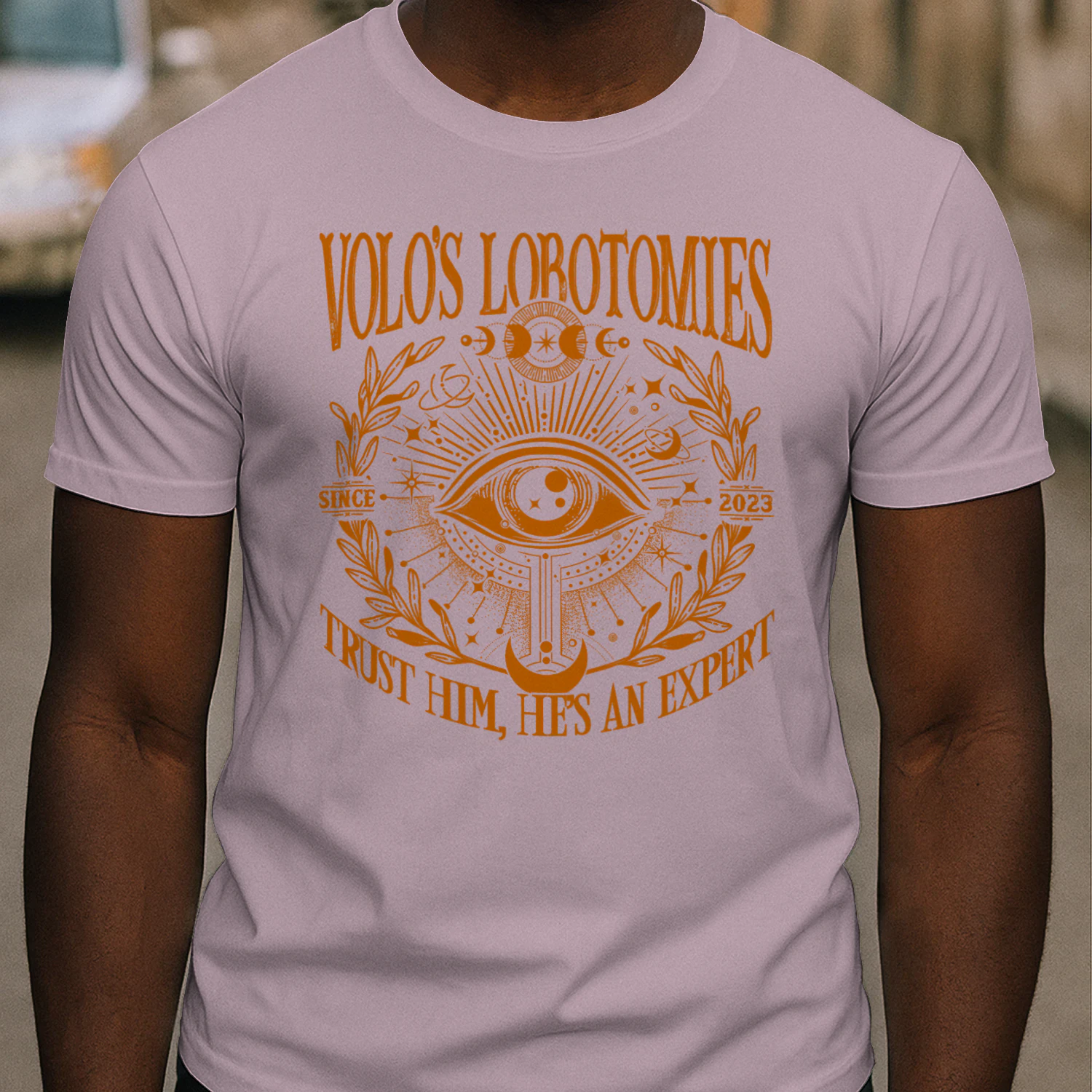 Volo’s Lobotomies Heavy Cotton Light Colors T-shirt 1 Side, High Fantasy Gildan Tee, Tabletop RPG Lore Shirt, Book Lover Gifts