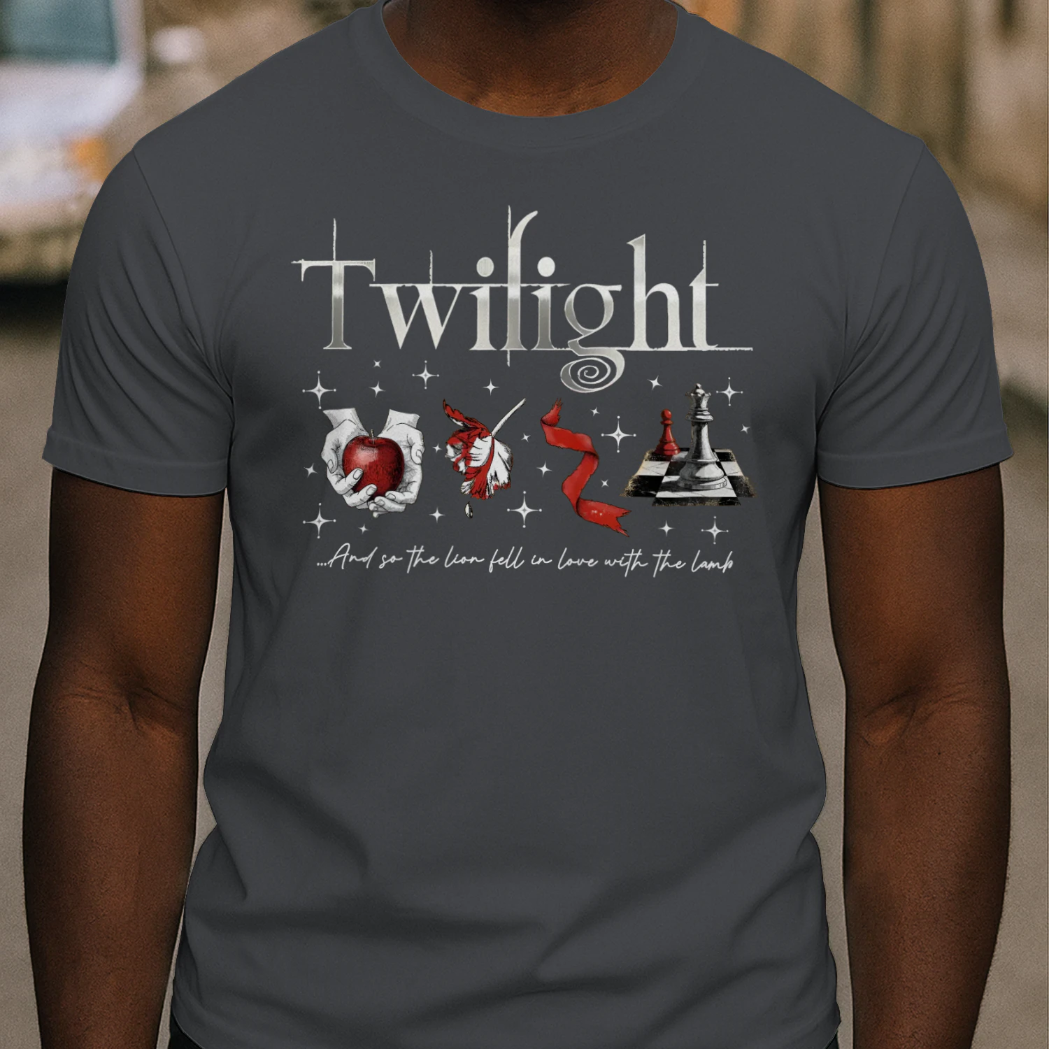 Twilight Series Heavy Cotton Dark Colors T-shirt 2 Side, Young Adult Gildan Tee, Fantasy Romance Book Shirt, Book Lover Gifts