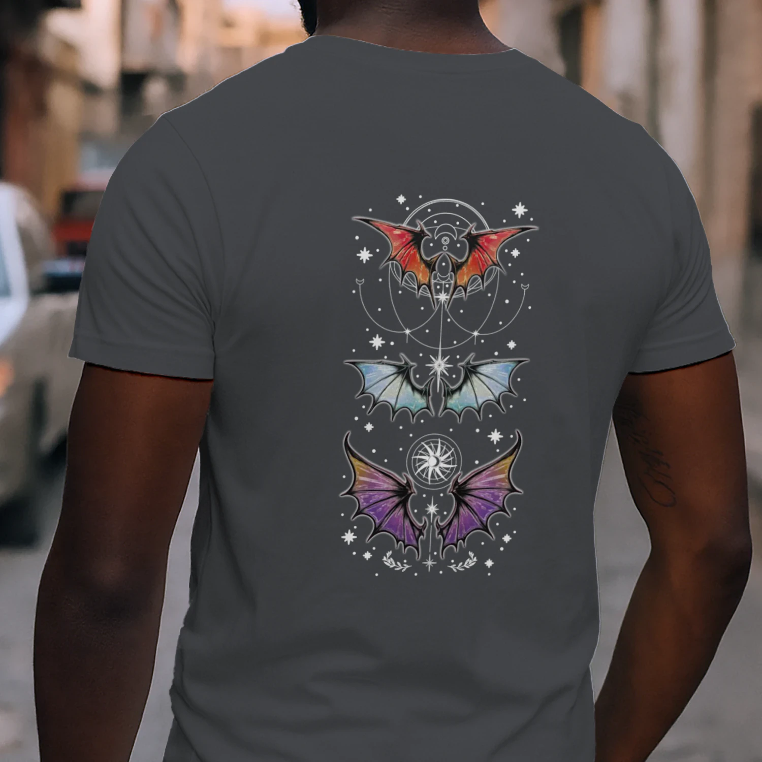 Book Girl Summer Heavy Cotton Dark Colors T-shirt 2 Side, ACOTAR Series Gildan Tee, Romantasy Book Shirt, Book Lover Gifts