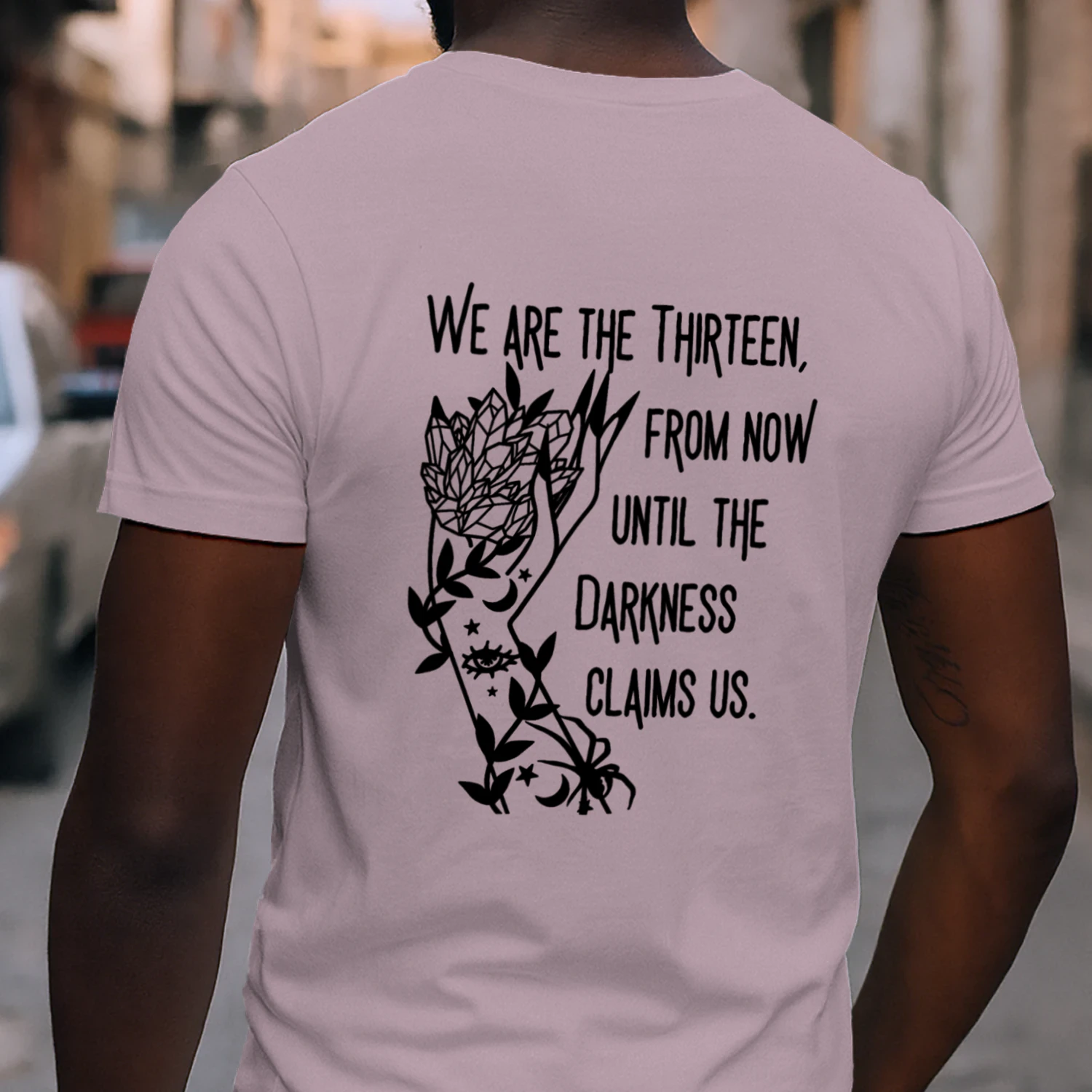 Abraxos Flower Heavy Cotton Light Colors T-shirt 2 Side, Throne of Glass Gildan Tee, Epic High Fantasy Book Shirt, Book Lover Gifts