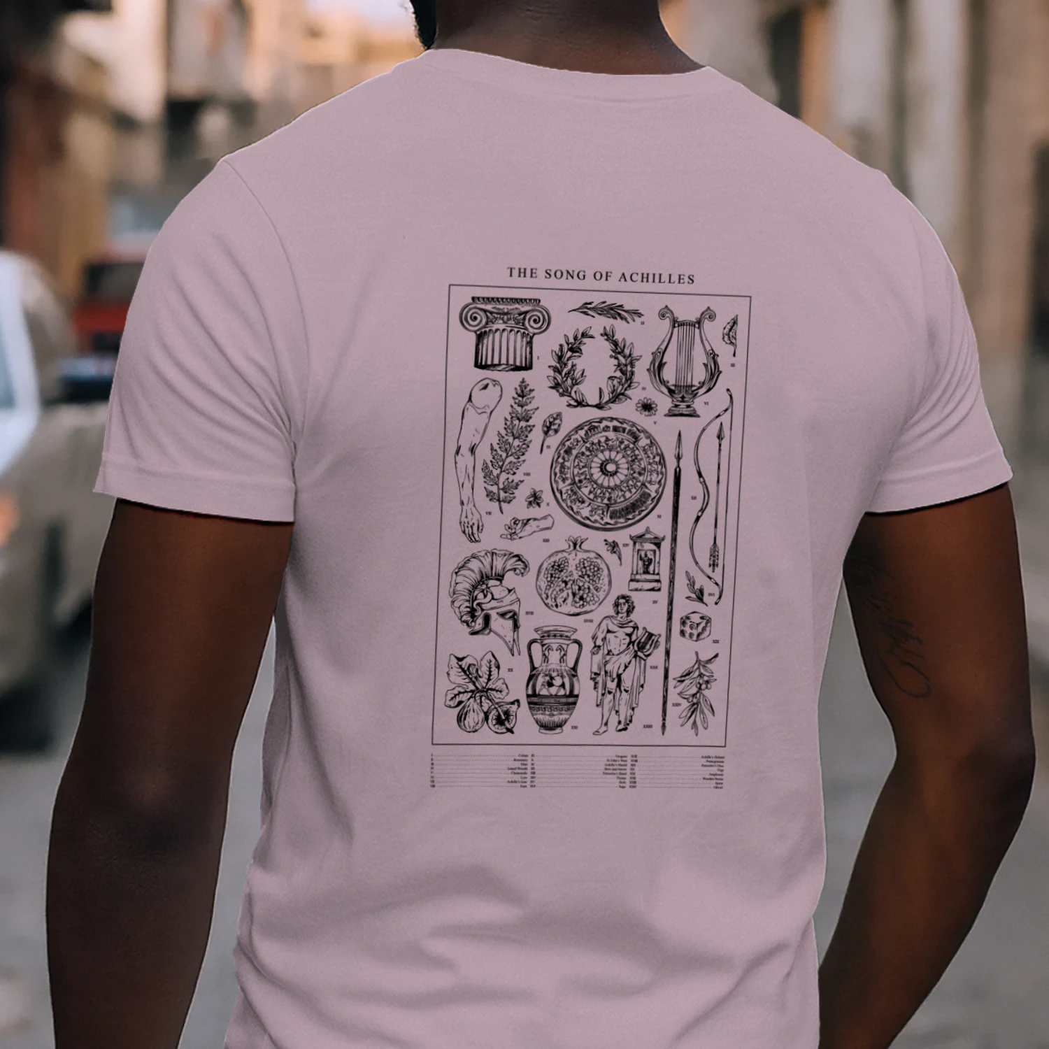 The Song of Achilles Heavy Cotton Light Colors T-shirt 2 Side, Classic Retellings Gildan Tee, Mythological Retellings Book Shirt, Book Lover Gifts