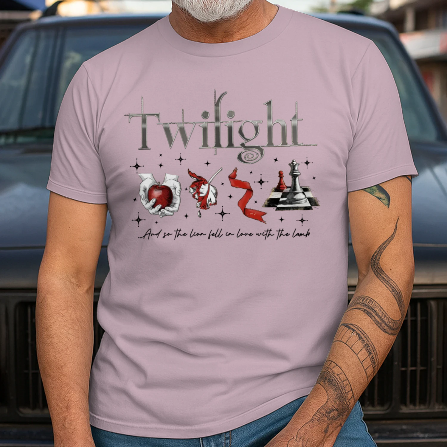 Twilight Series Heavy Cotton Light Colors T-shirt 2 Side, Young Adult Gildan Tee, Fantasy Romance Book Shirt, Book Lover Gifts