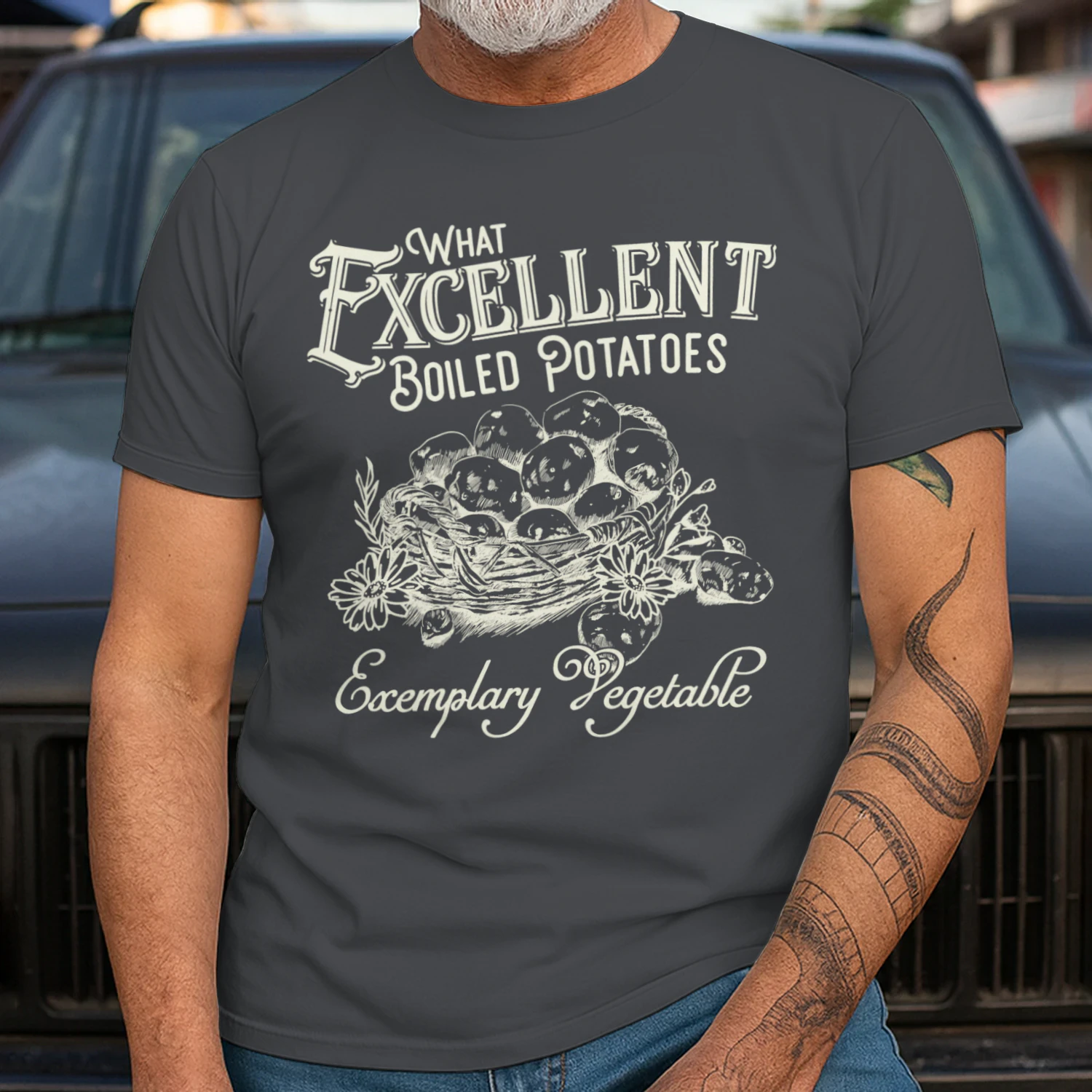 Exemplary Vegetable Heavy Cotton Dark Colors T-shirt 1 Side, Pride and Prejudice Gildan Tee, Classic Literature Shirt, Book Lover Gifts