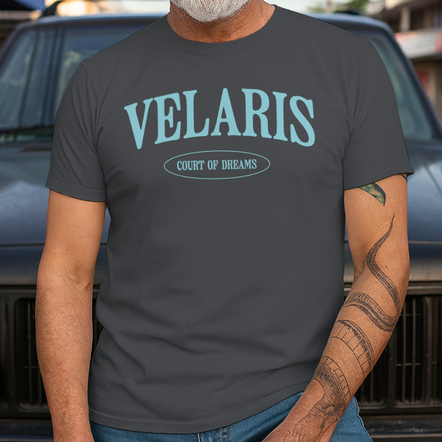 Velaris City Of Starlight Heavy Cotton Dark Colors T-shirt 2 Side, ACOTAR Gildan Tee, Fantasy Romance Book Shirt, Book Lover Gifts