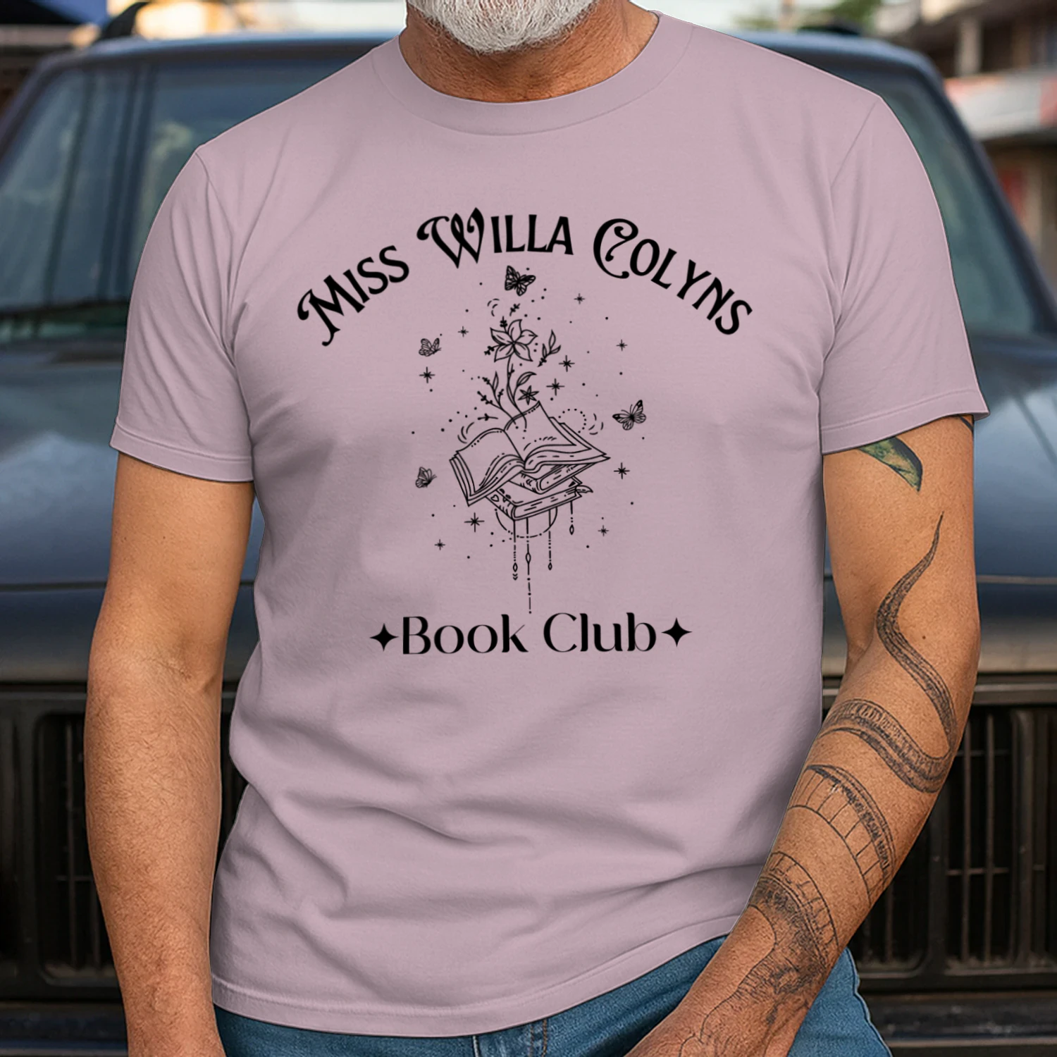 Miss Willa Colyns Heavy Cotton Light Colors T-shirt 1 Side, The Shepherd King Gildan Tee, Dark Fantasy Shirt, Book Lover Gifts