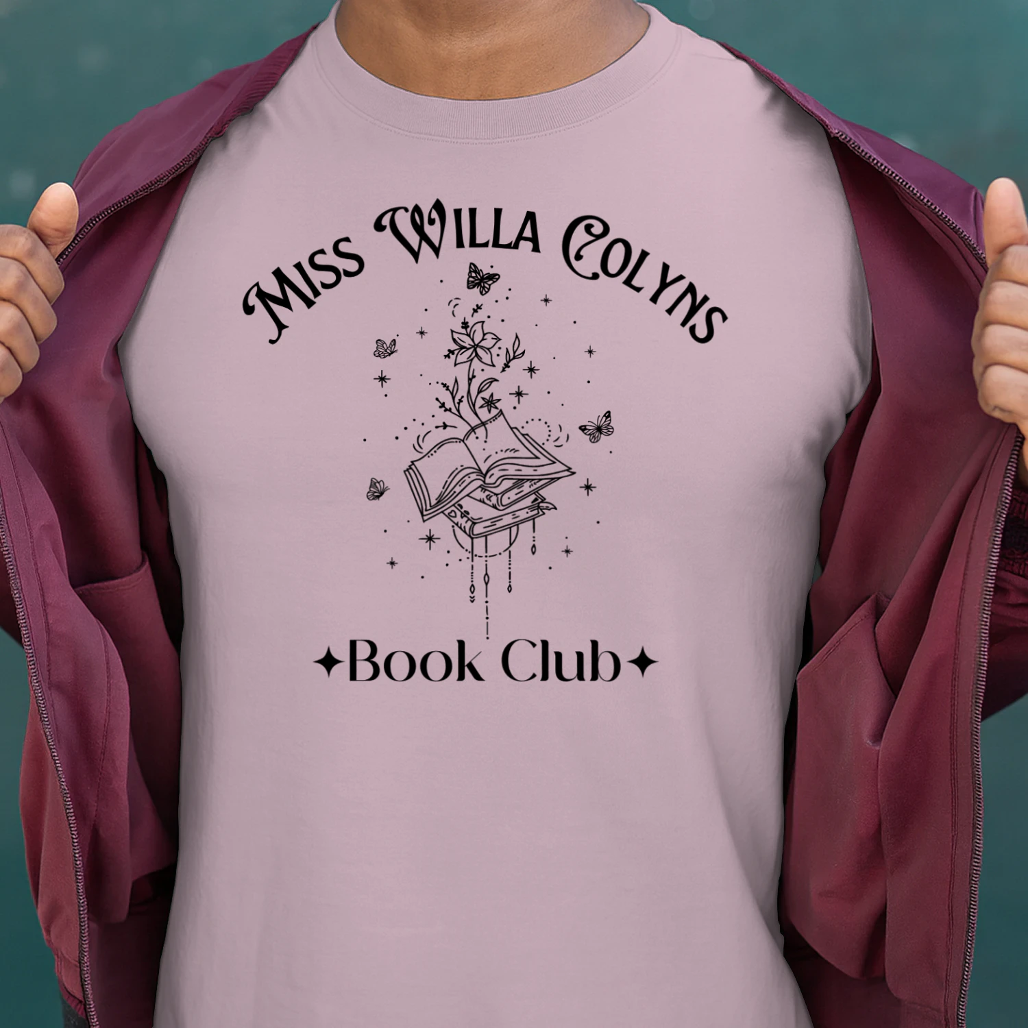 Miss Willa Colyns Heavy Cotton Light Colors T-shirt 1 Side, The Shepherd King Gildan Tee, Dark Fantasy Shirt, Book Lover Gifts