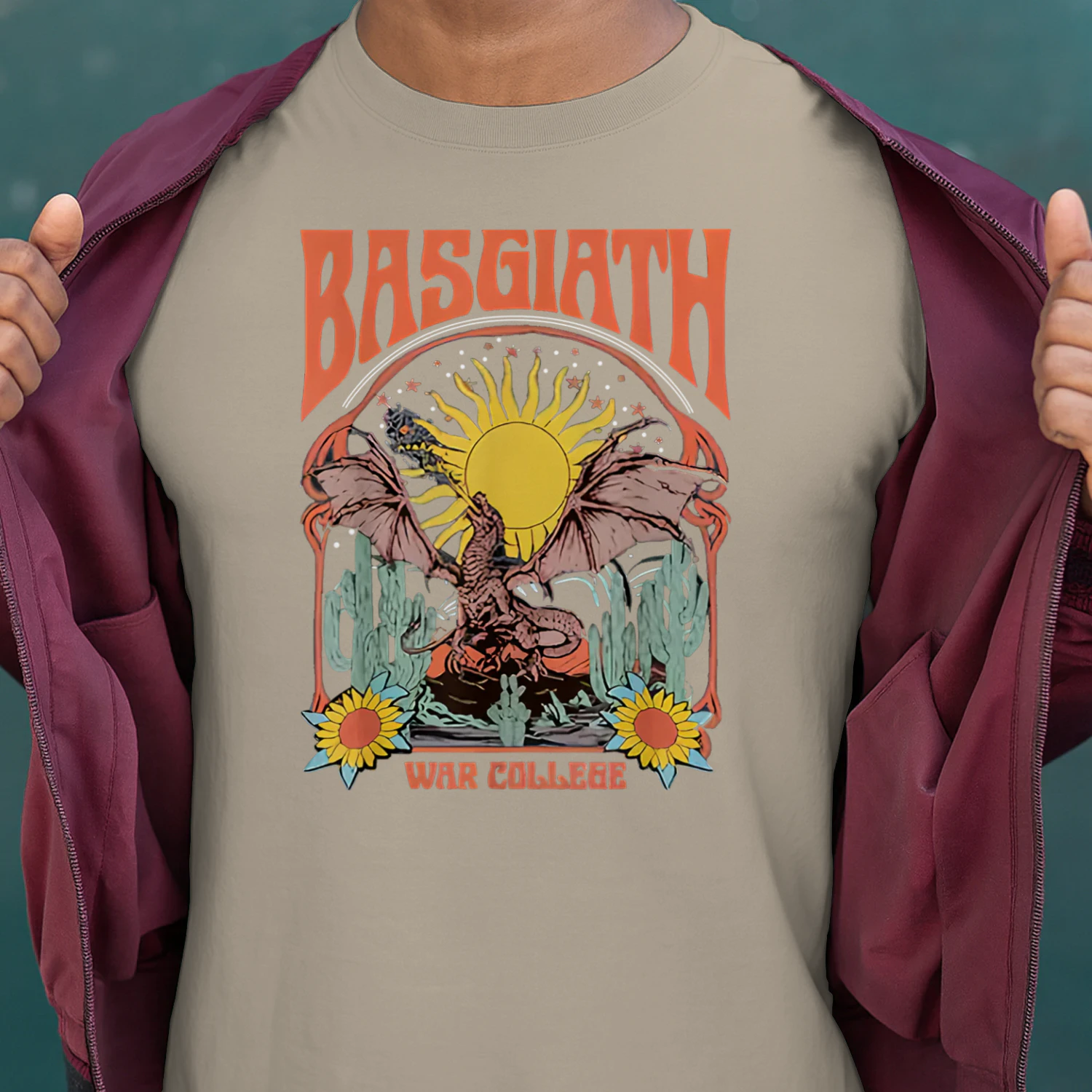 Basgiath War College Heavy Cotton T-shirt 1 Side, Fourth Wing Gildan Tee, Dark Romance Book Shirt, Book Lover Gifts