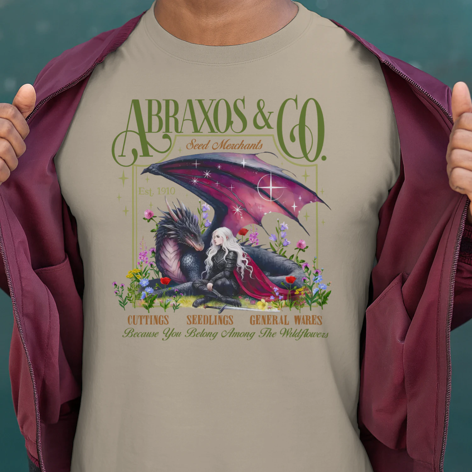 Abraxos Manon Blackbeak Heavy Cotton Light Colors T-shirt 1 Side, Throne of Glass Gildan Tee, High Fantasy Book Shirt, Book Gifts