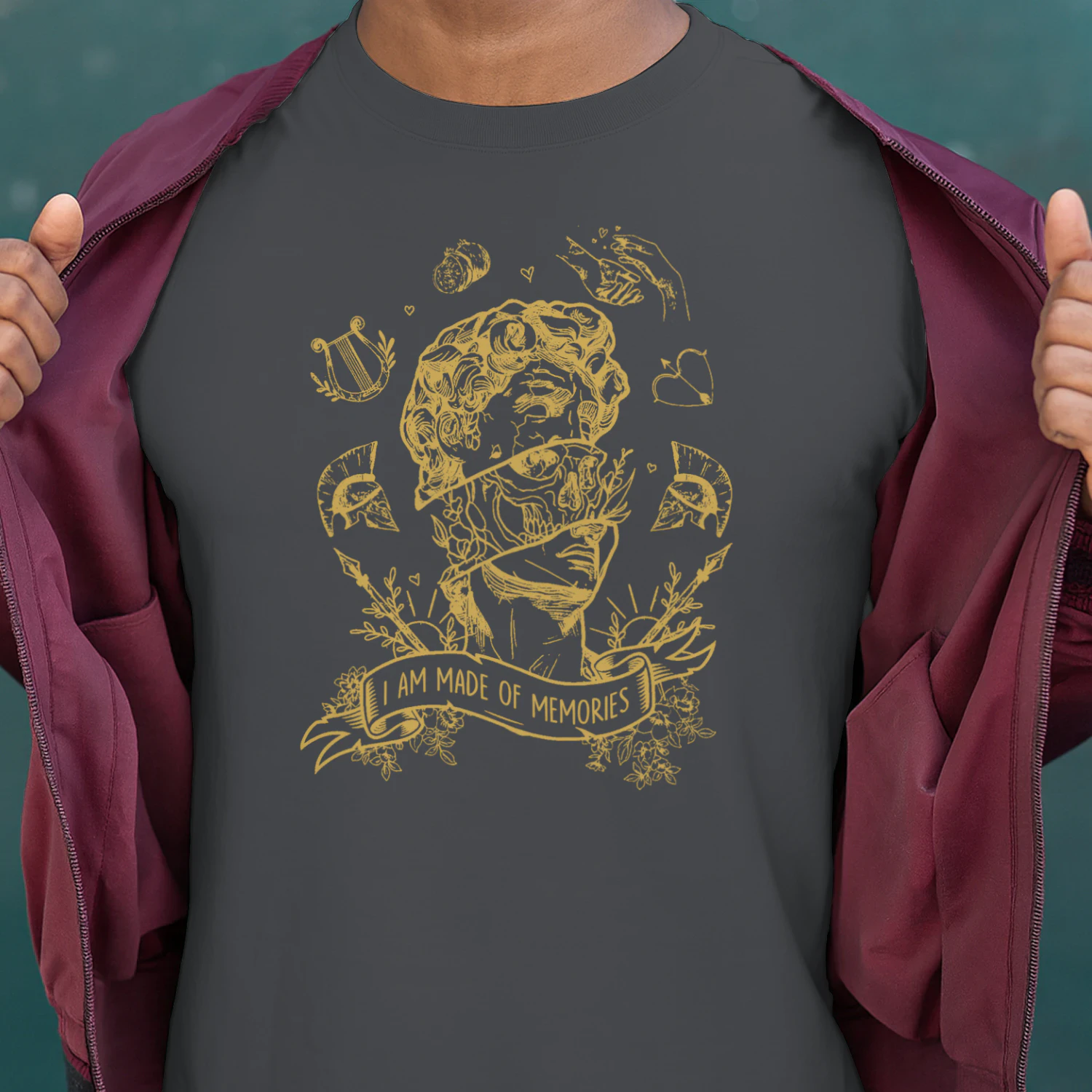 The Song of Achilles Heavy Cotton Dark Colors T-shirt 2 Side, Classic Retellings Gildan Tee, Mythological Retellings Book Shirt, Book Lover Gifts