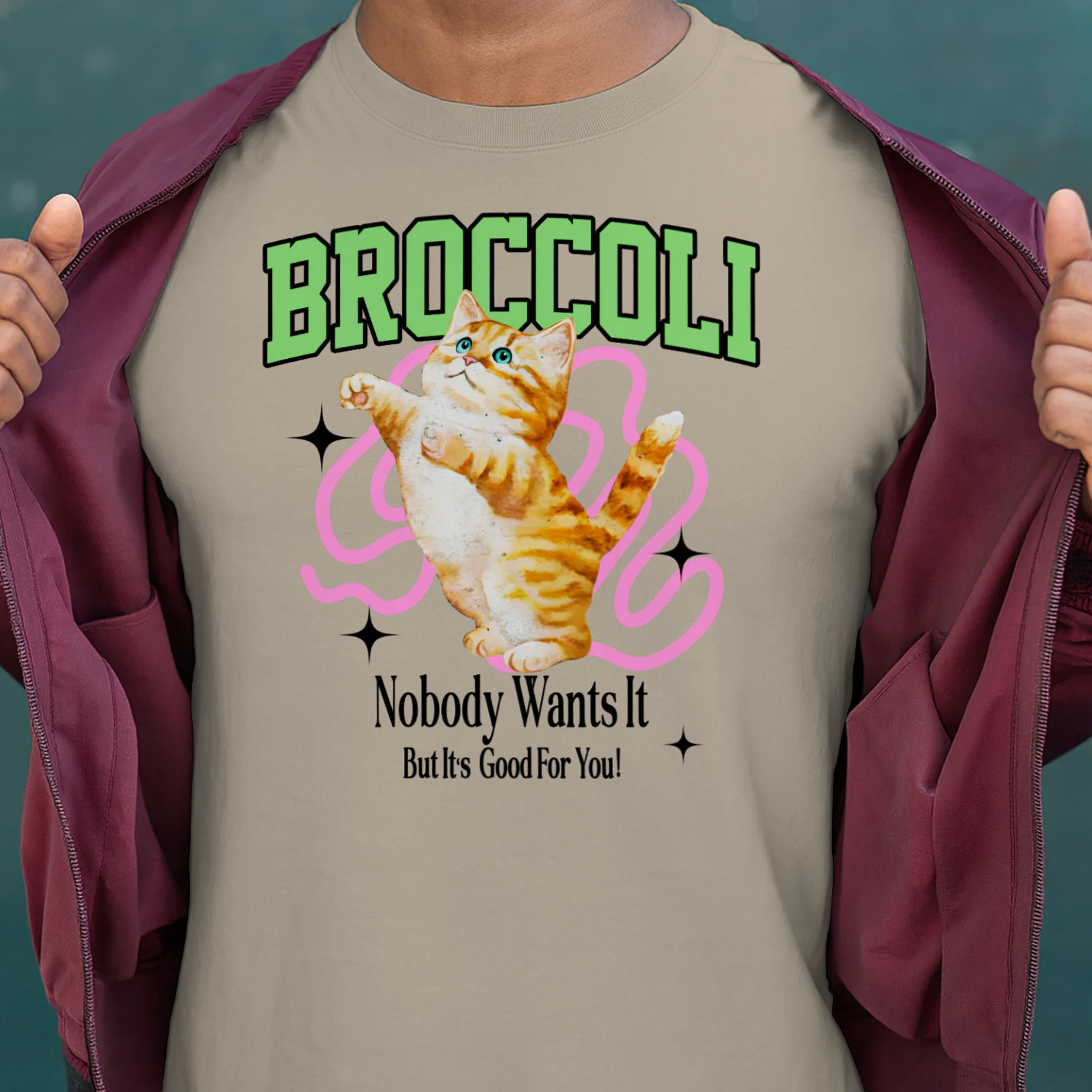 Broccoli The Fierce Heavy Cotton Light Colors T-shirt 1 Side, Fourth Wing Gildan Tee, Fantasy Romance Book Shirt, Book Lover Gifts