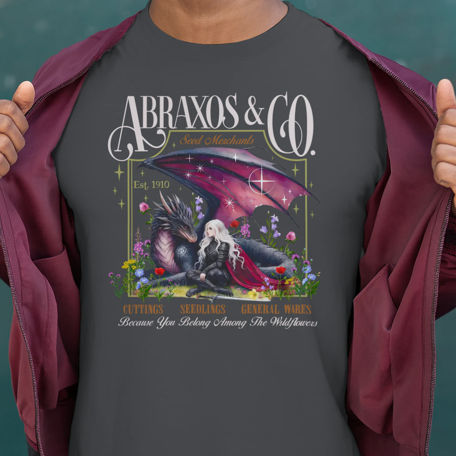Abraxos Manon Blackbeak Heavy Cotton Dark Colors T-shirt 1 Side, Throne of Glass Gildan Tee, High Fantasy Book Shirt, Book Lover Gifts