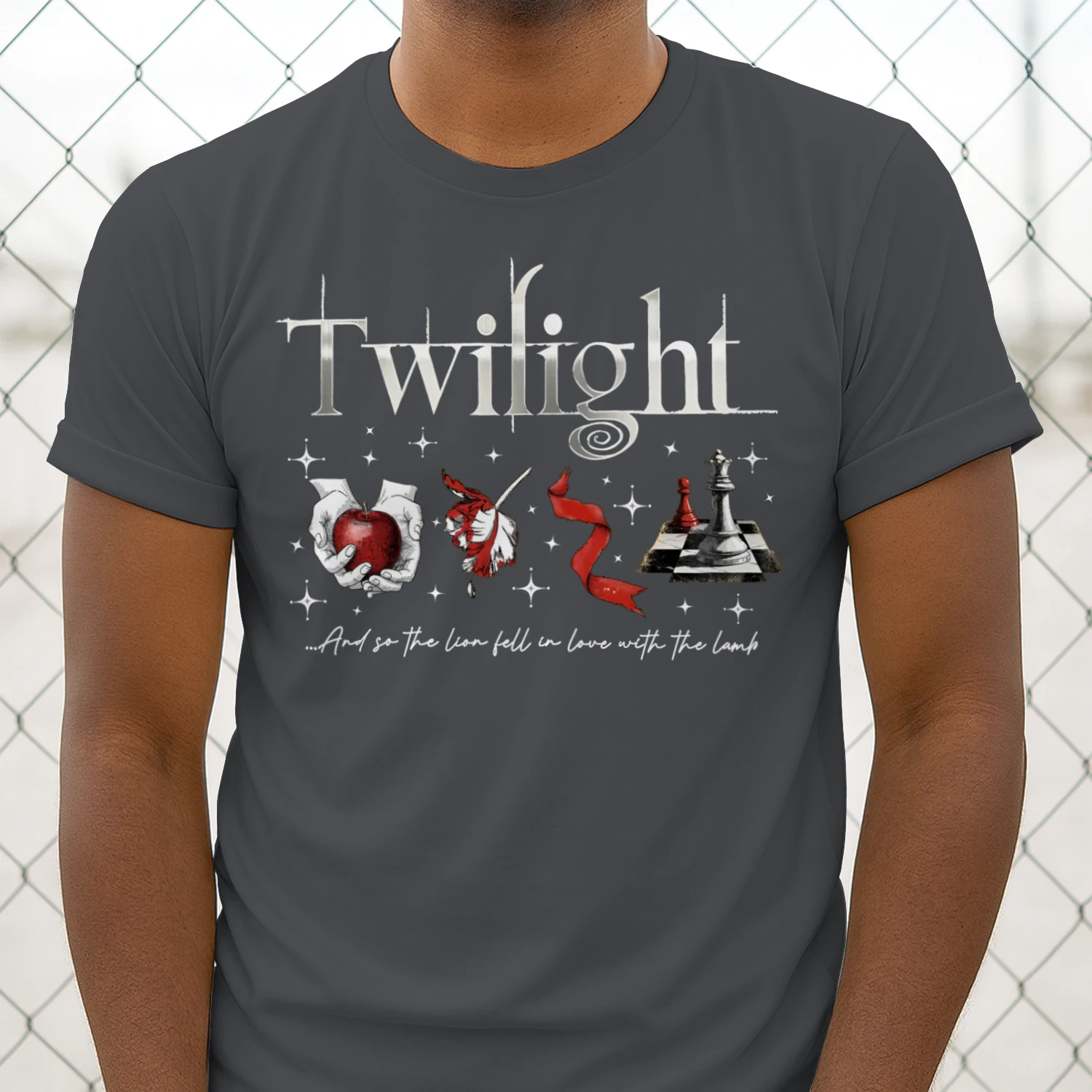 Twilight Series Heavy Cotton Dark Colors T-shirt 2 Side, Young Adult Gildan Tee, Fantasy Romance Book Shirt, Book Lover Gifts