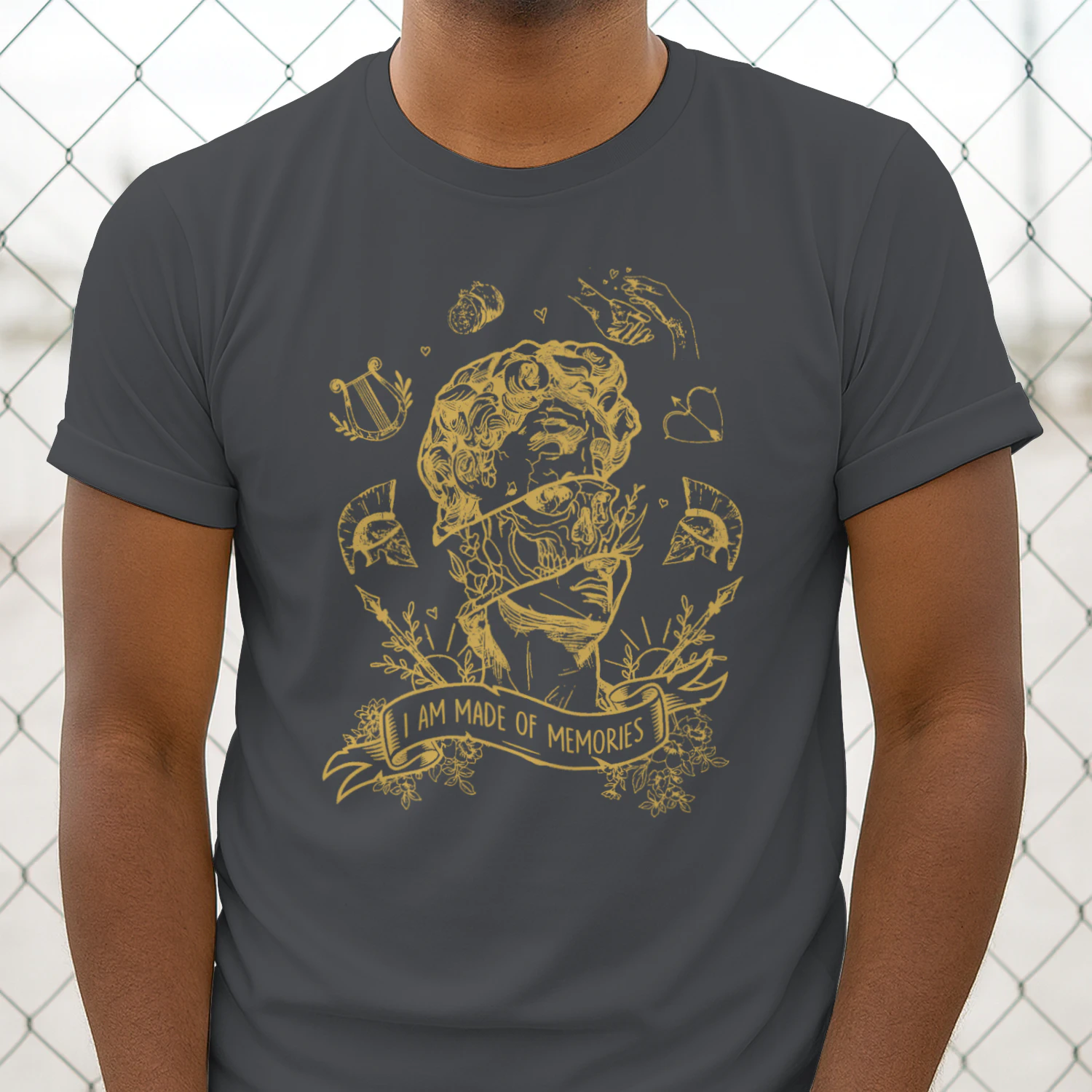 The Song of Achilles Heavy Cotton Dark Colors T-shirt 2 Side, Classic Retellings Gildan Tee, Mythological Retellings Book Shirt, Book Lover Gifts
