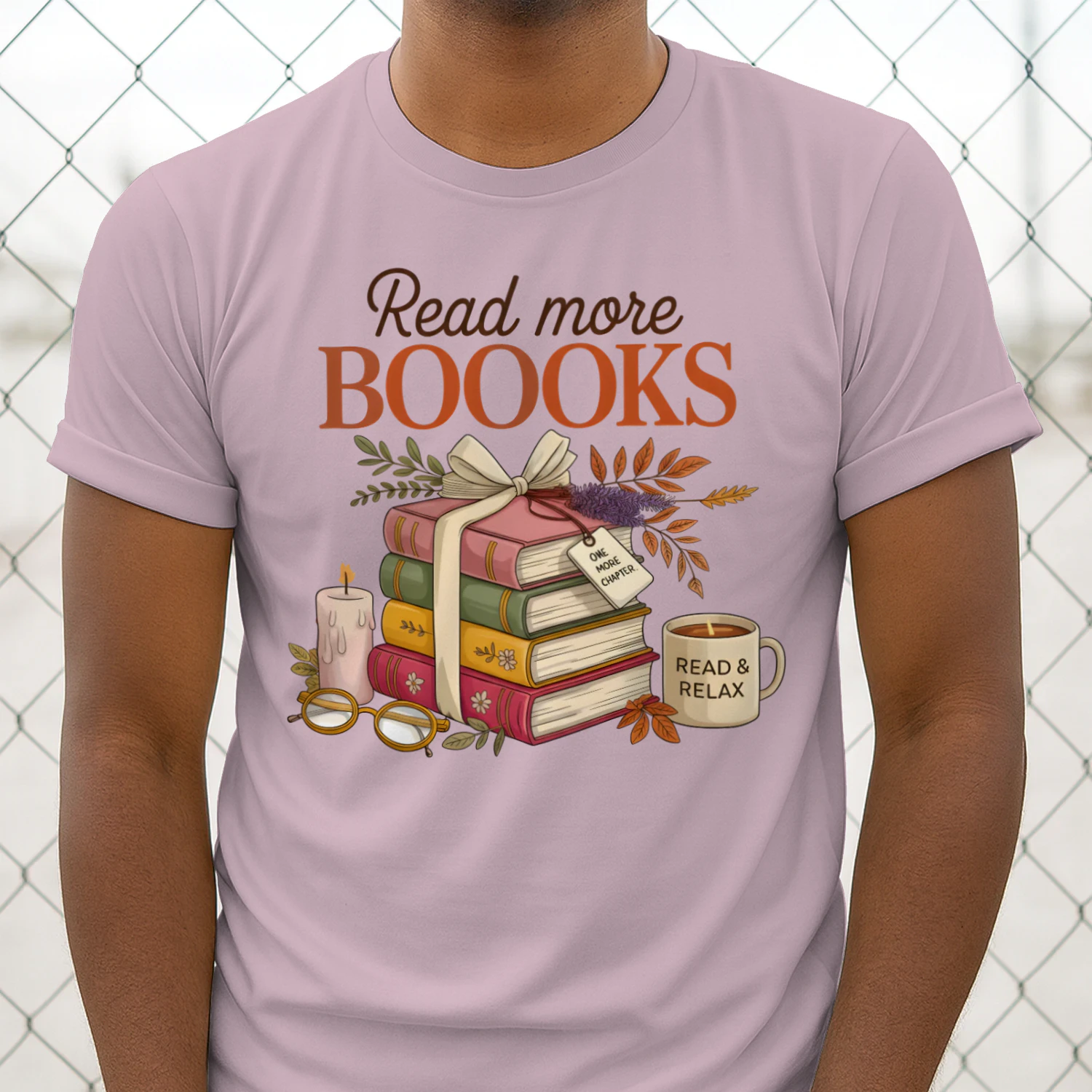 Read More Books Heavy Cotton Light Colors T-shirt 1 Side, Book Club Gildan Tee, Readers Club Shirt, Book Lover Gifts