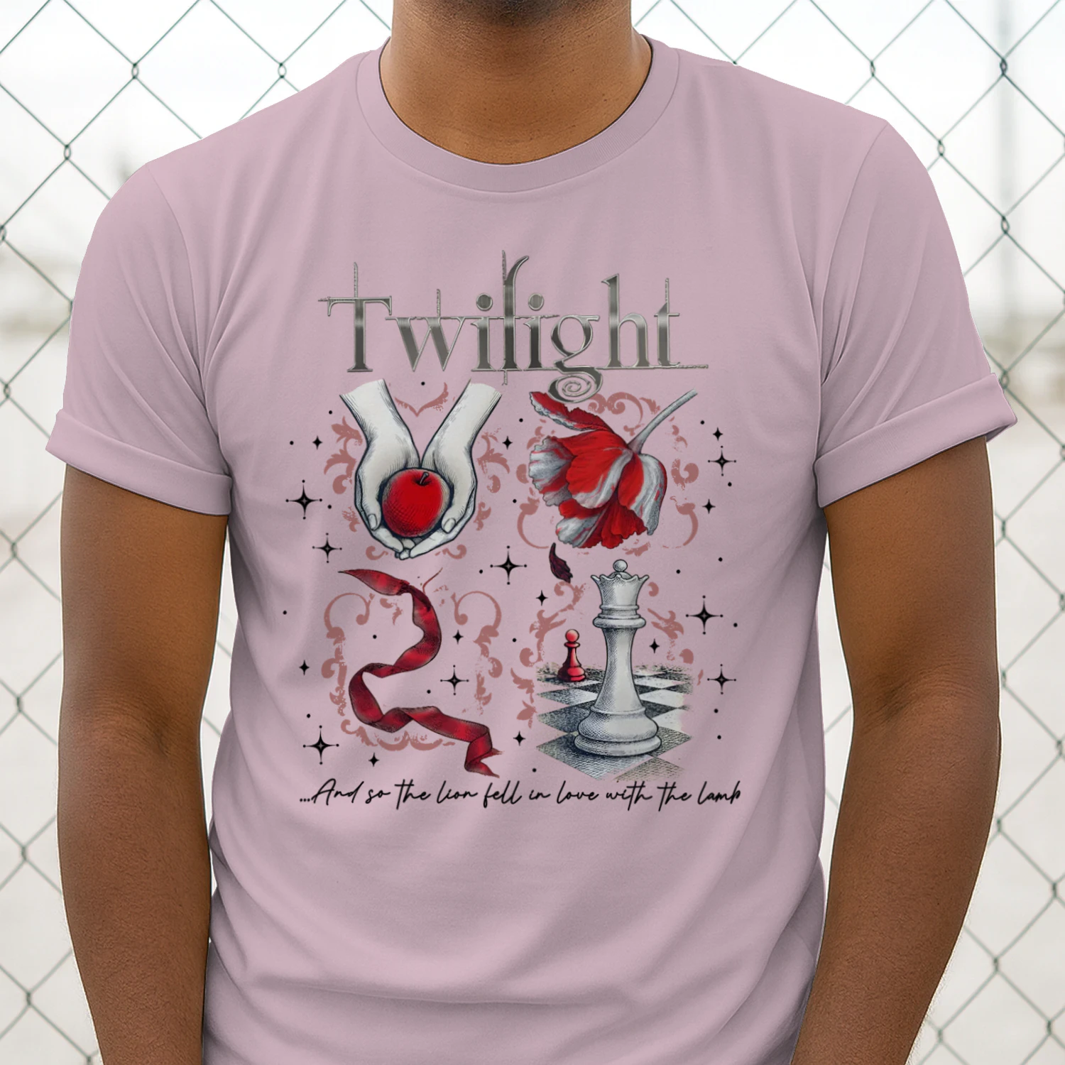 Twilight Series Heavy Cotton Light Colors T-shirt 2 Side, Young Adult Gildan Tee, Fantasy Romance Book Shirt, Book Lover Gifts
