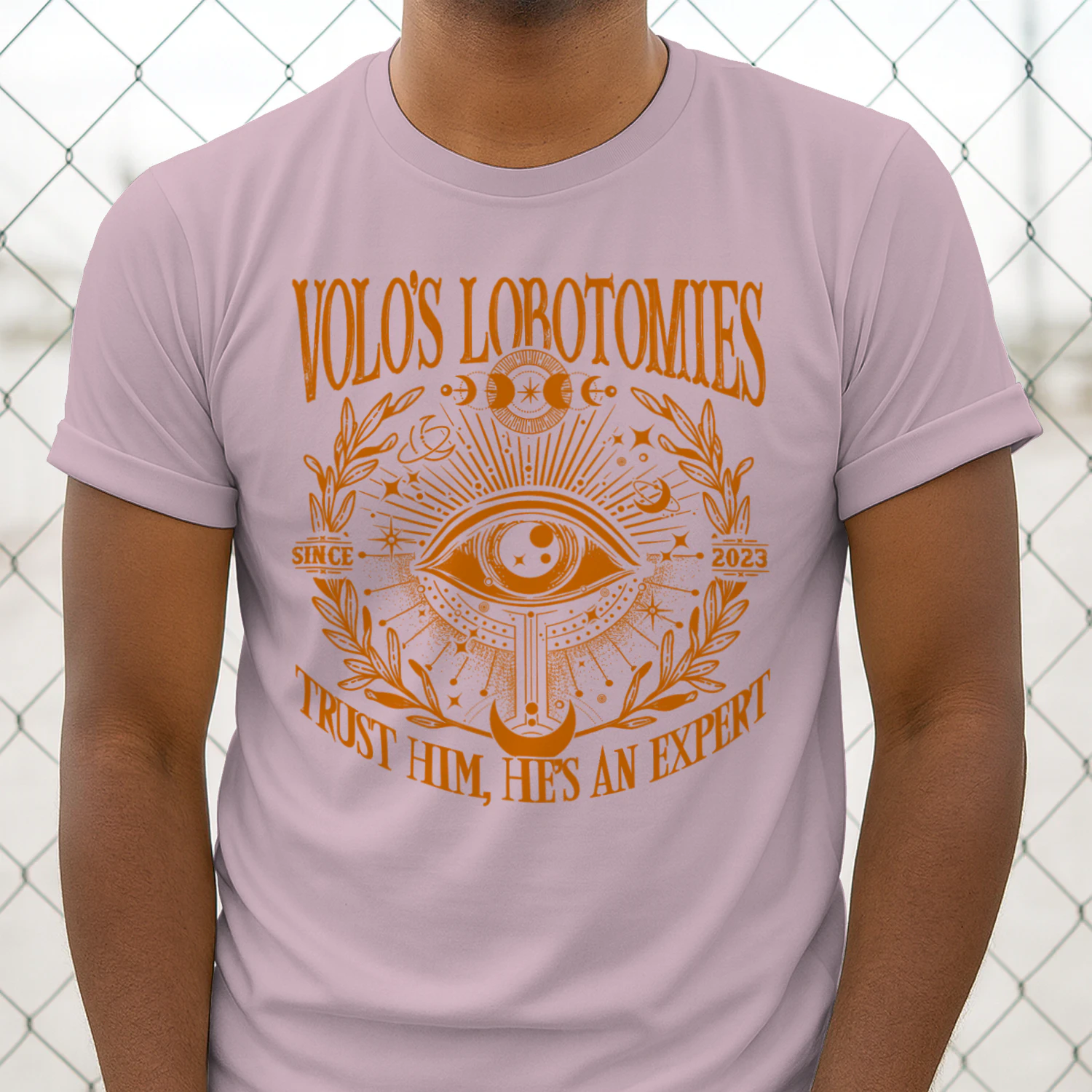 Volo’s Lobotomies Heavy Cotton Light Colors T-shirt 1 Side, High Fantasy Gildan Tee, Tabletop RPG Lore Shirt, Book Lover Gifts