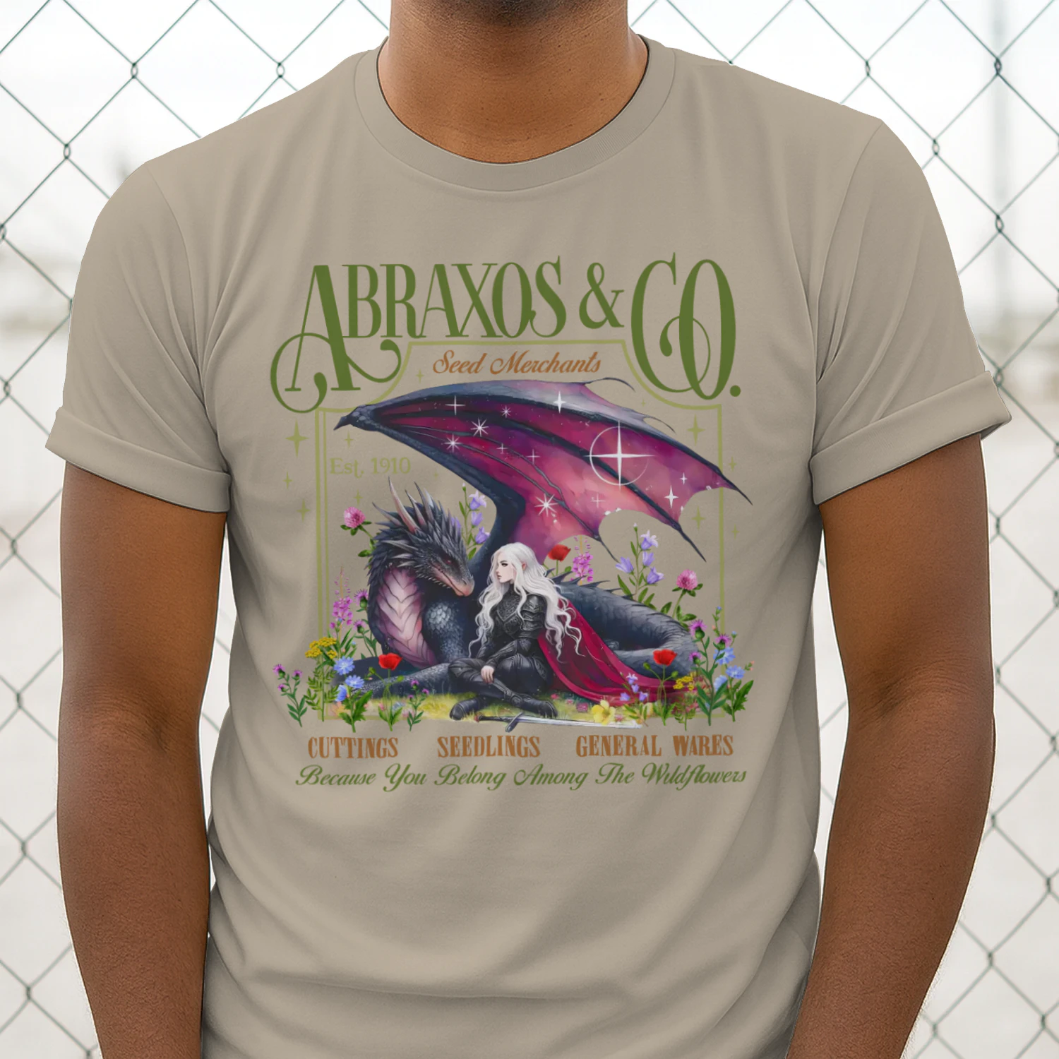 Abraxos Manon Blackbeak Heavy Cotton Light Colors T-shirt 1 Side, Throne of Glass Gildan Tee, High Fantasy Book Shirt, Book Gifts