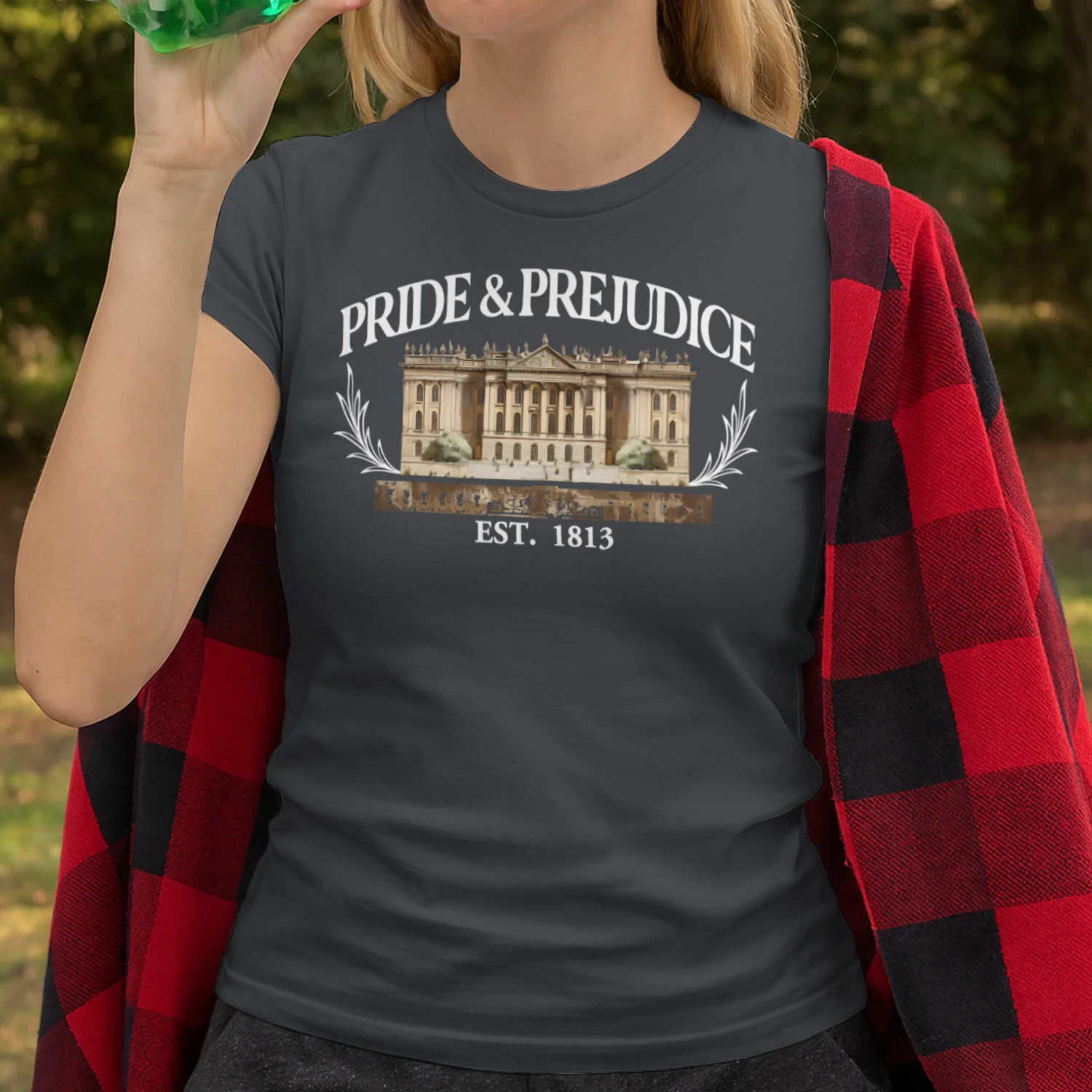 Pride & Prejudice Heavy Cotton T-Shirt 2 Side, Romance Tee, Classic Literature Shirt, Book Lover Gifts